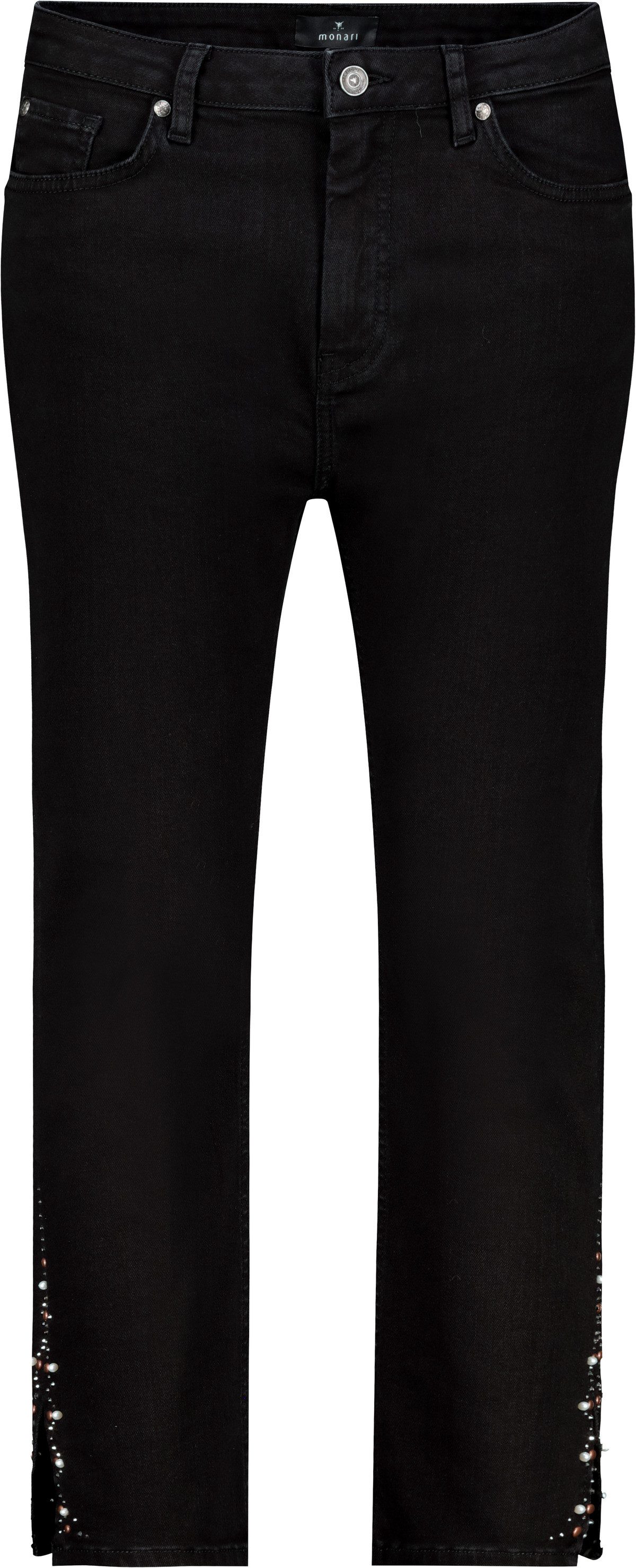 Monari 7/8 broek Jeansbroek met sier 64cm