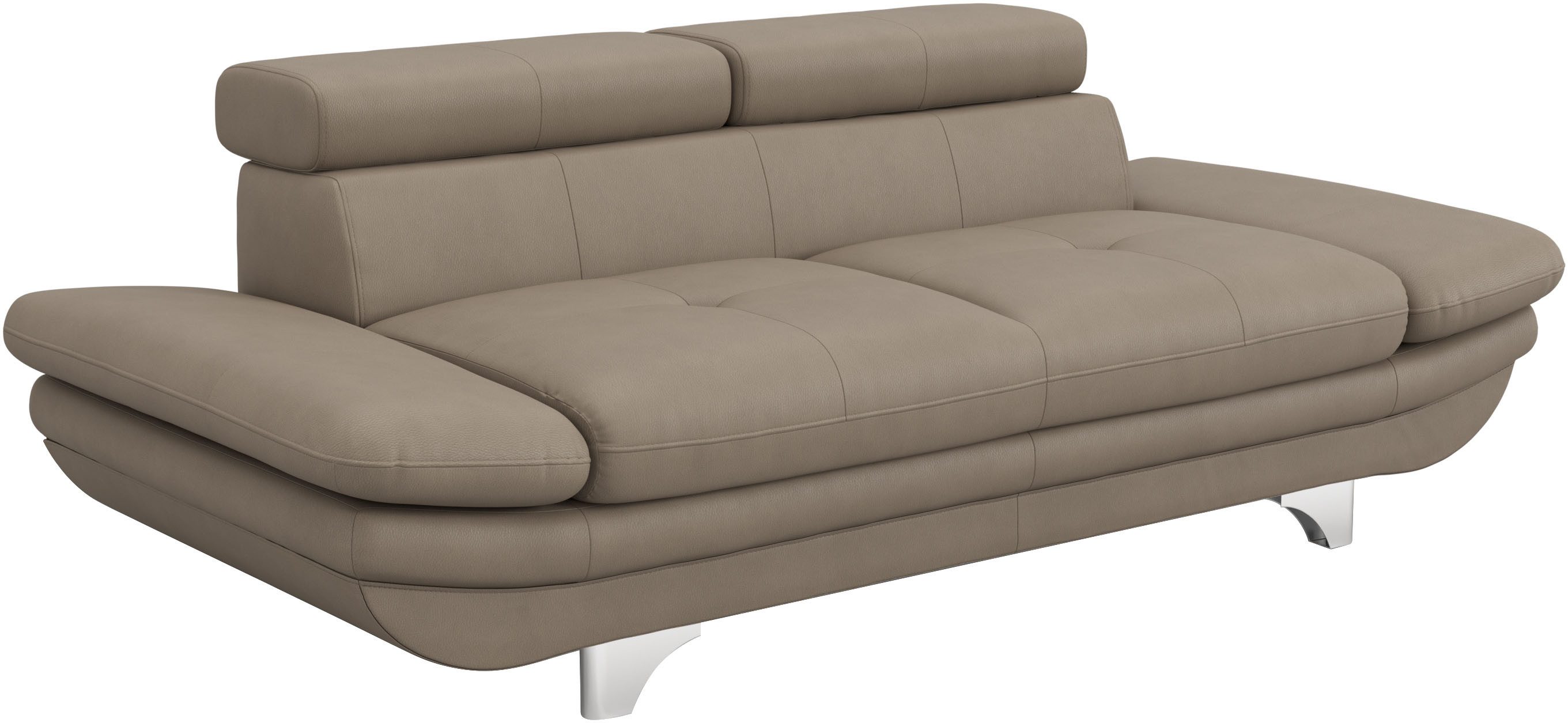 COTTA 2-zitsbank Enterprise Big-sofa, met verstelbare armleuning en rugleuning