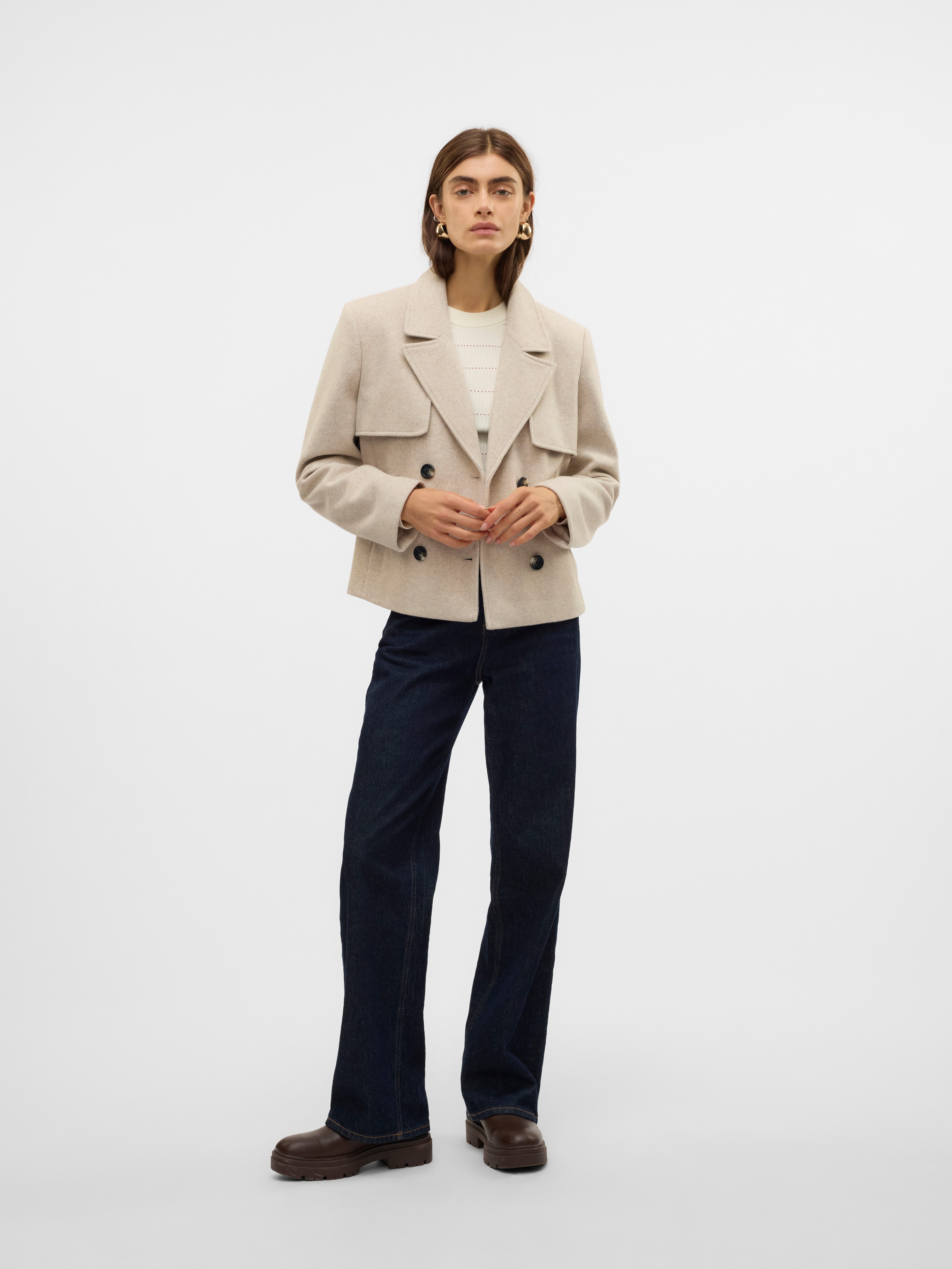 Vero Moda Kort jack VMFORTUNESHEILA SHORT JACKET GA BOO