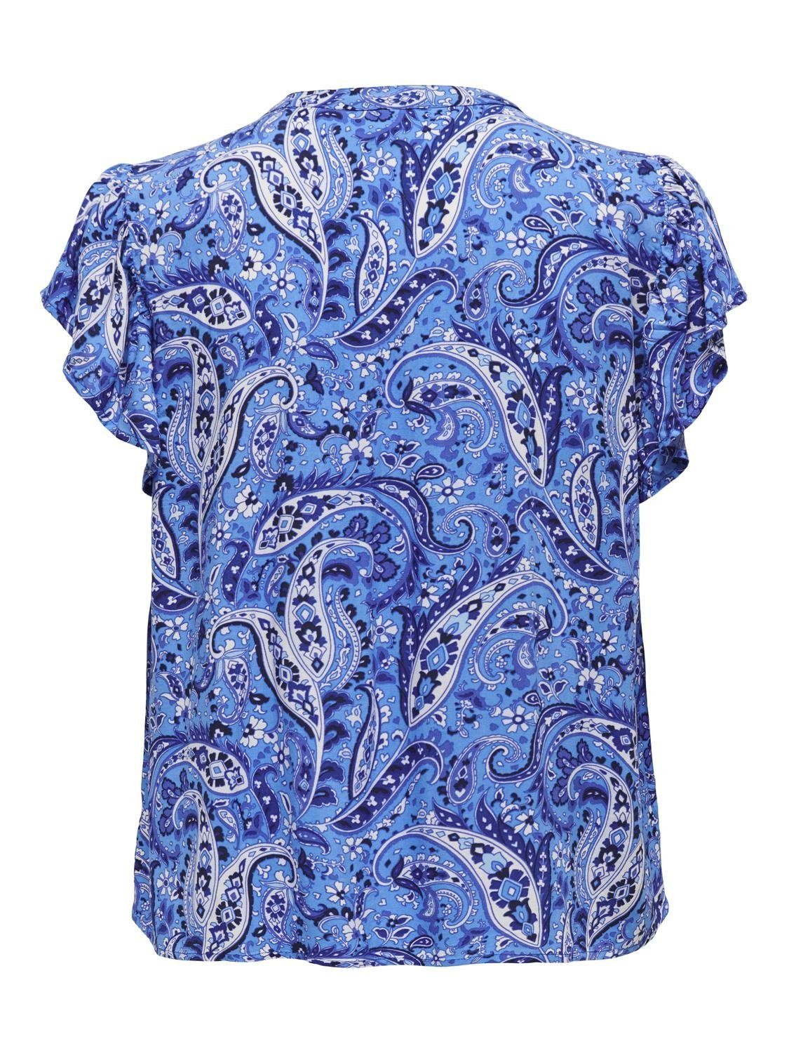 Only Shirt ONLVENEDA S/S V-NECK TOP PTM