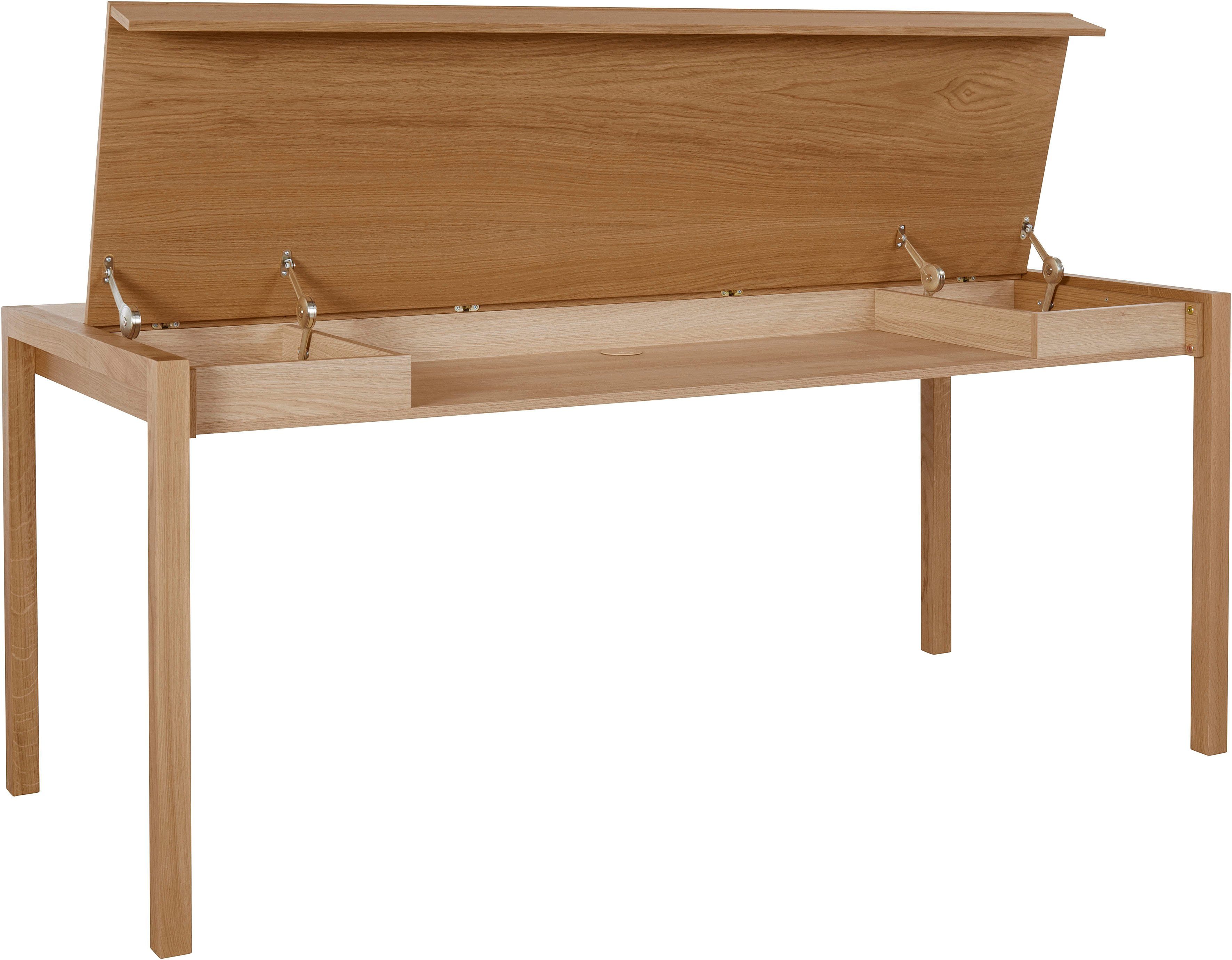 andas Eettafel Prenzlau met werkplek en opbergmogelijkheid