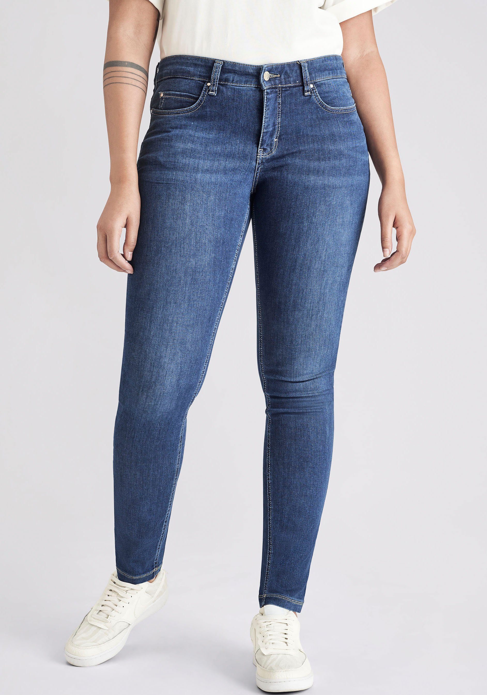 MAC Skinny fit jeans Dream Skinny in hoog-elastische kwaliteit voor de perfecte pasvorm