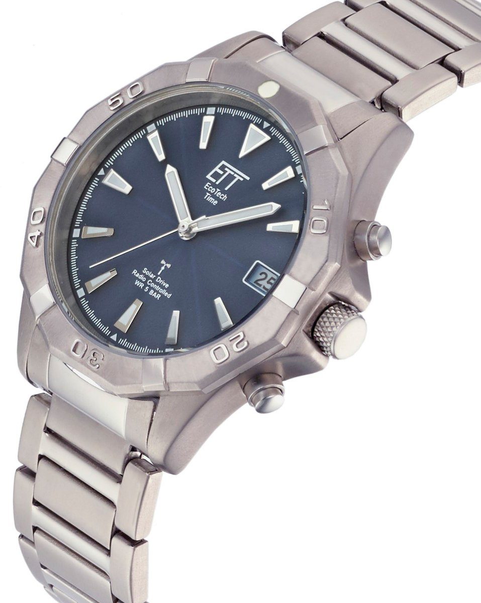 ETT Radiografisch horloge Alaska Polshorloge, herenhorloge, datum, solar