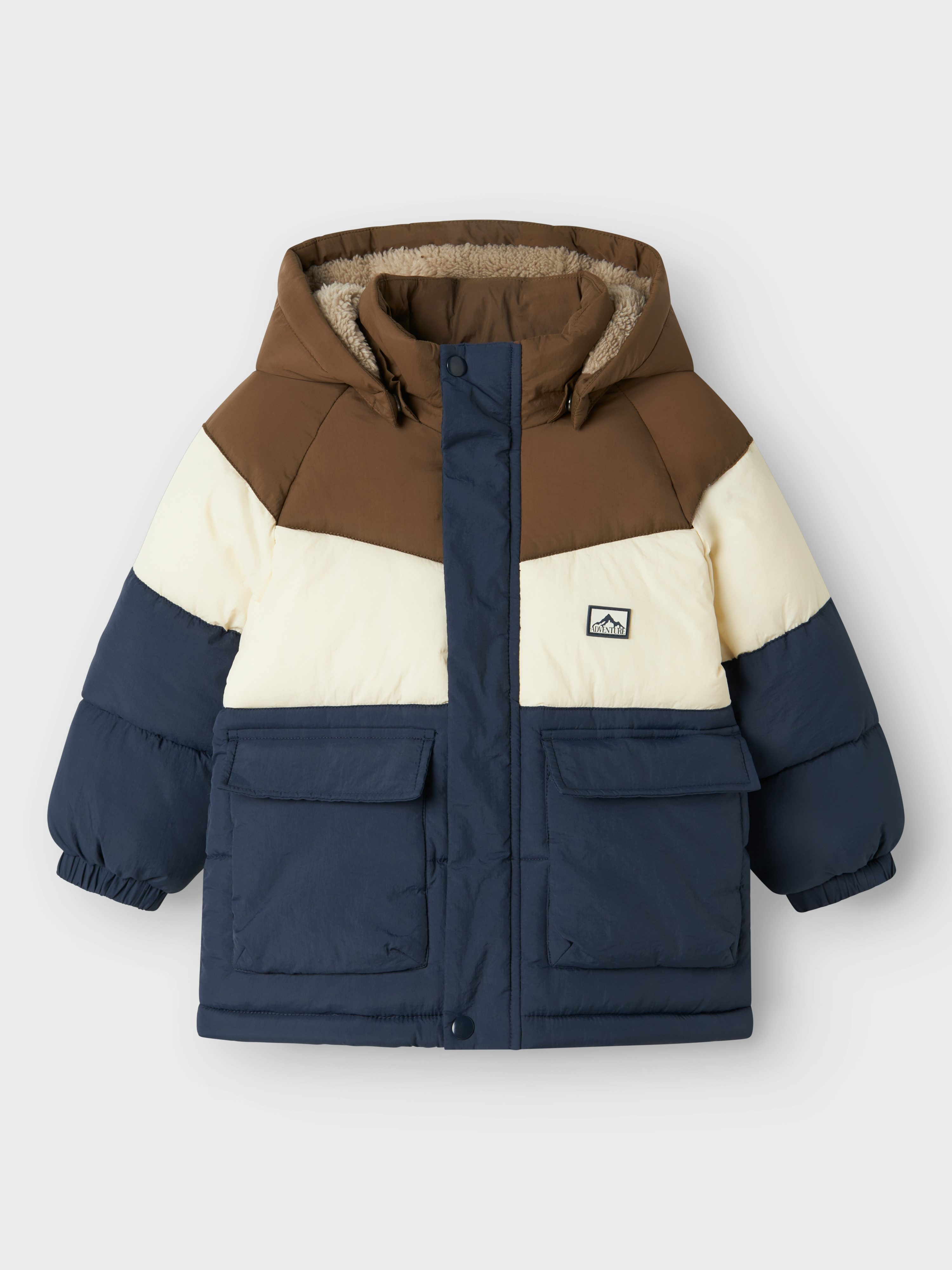 Name It Gewatteerde jas NMMMELBOURNE PUFFER JACKET BLOCK
