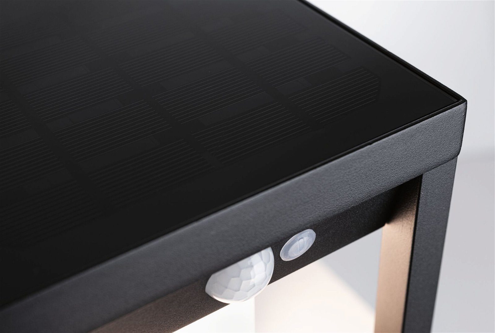 Paulmann Led-wandlamp voor buiten Solar Marisol IP44 3000K 350lm Zwart (1 stuk)