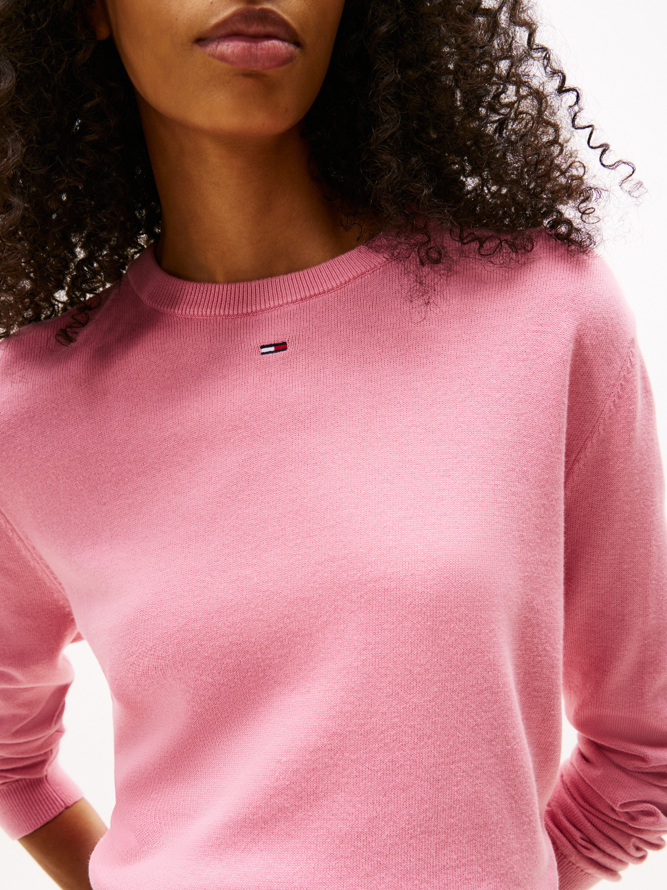 TOMMY JEANS Gebreide trui TJW ESSENTIAL CREW SWEATER EXT