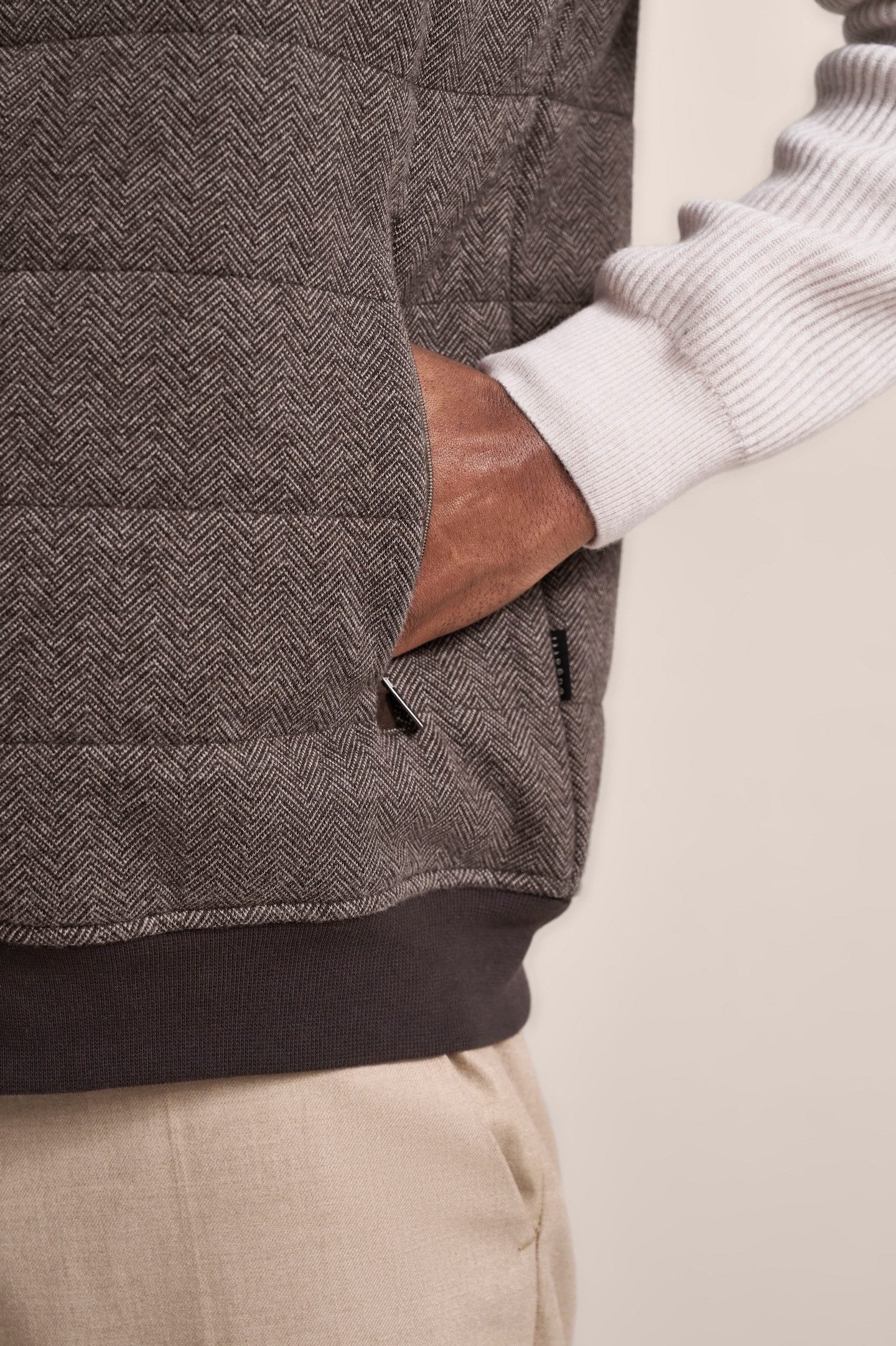 Bugatti Sweatvestje met casual pasvorm