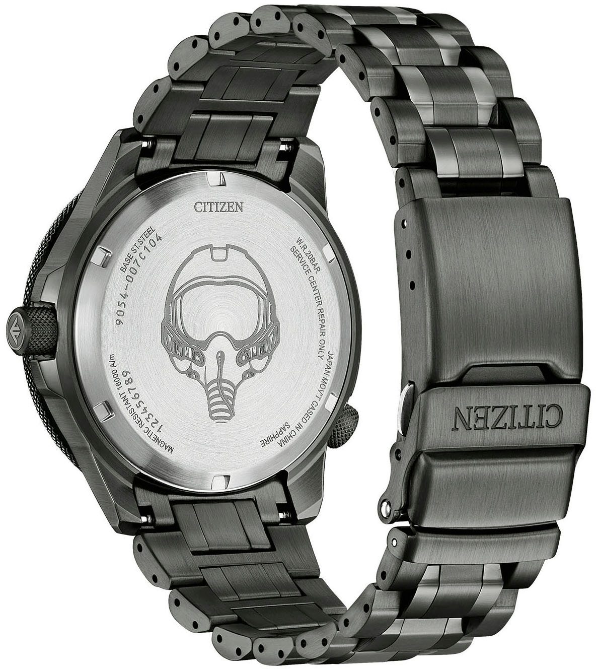 Citizen Automatisch horloge Promaster Mechanical GMT Horloge, herenhorloge, roestvrijstalen band, tot 20 bar waterdicht