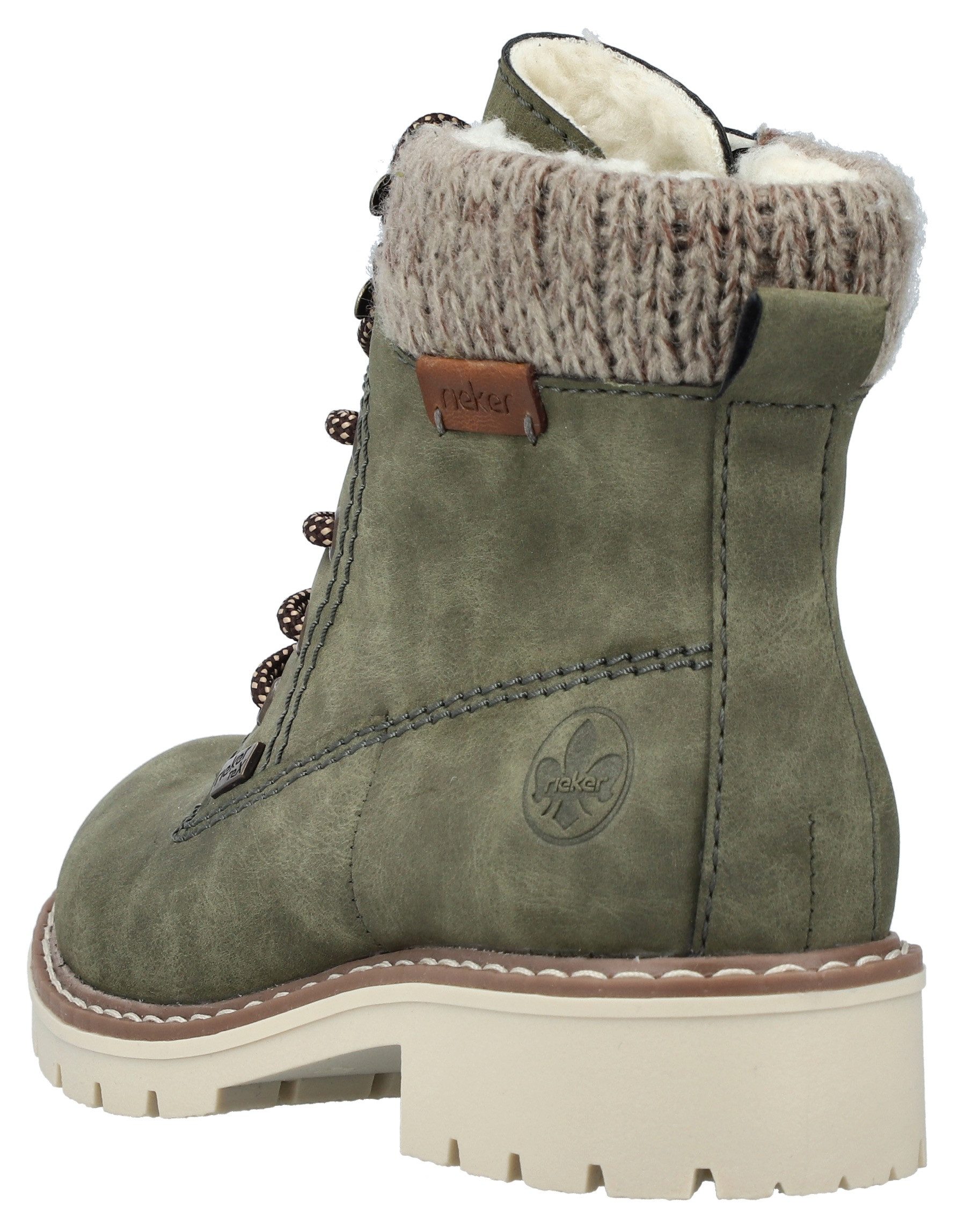 Rieker Winterlaarsjes veterschoenen, enkellaars, tex-membraan, 150 jaar rieker jubileumartikel