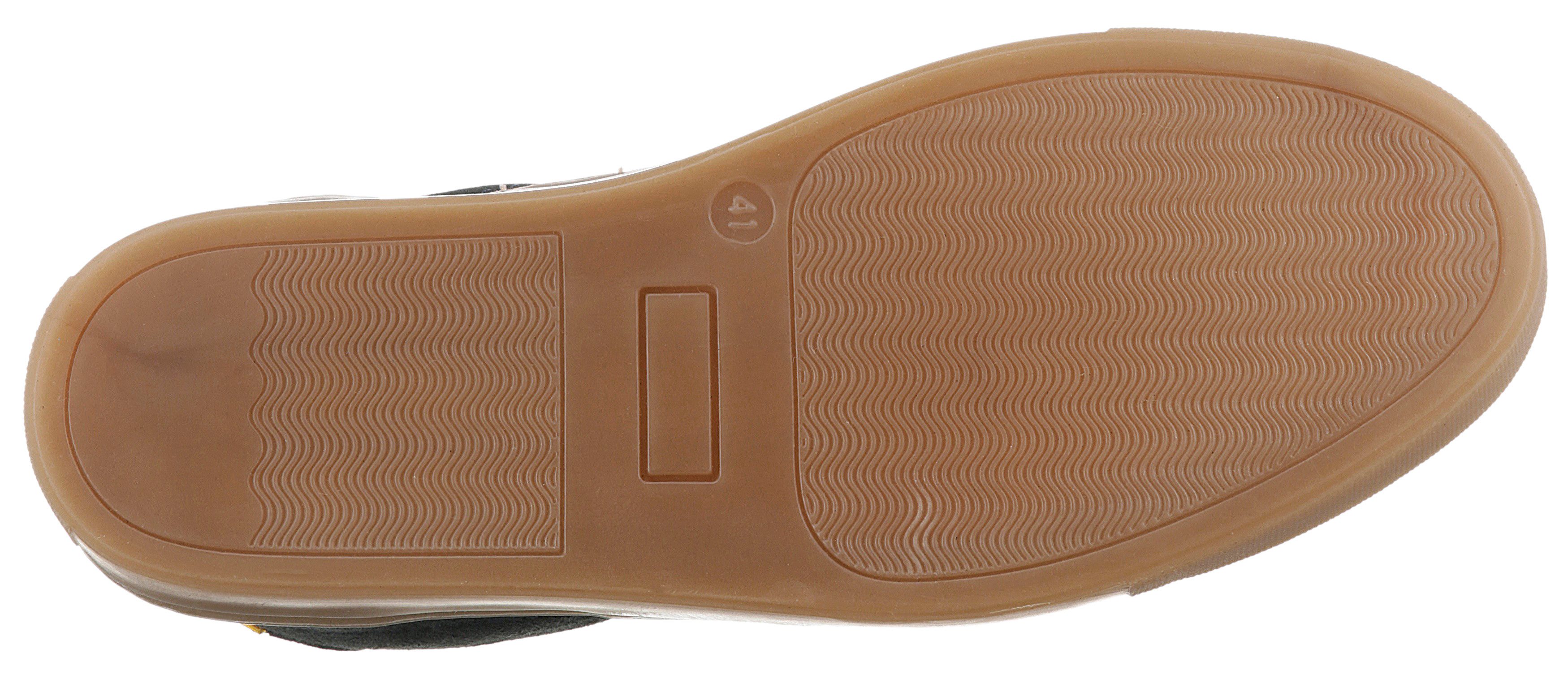 camel active Sneakers in retro look, vrijetijdsschoen, lage schoen, veterschoen