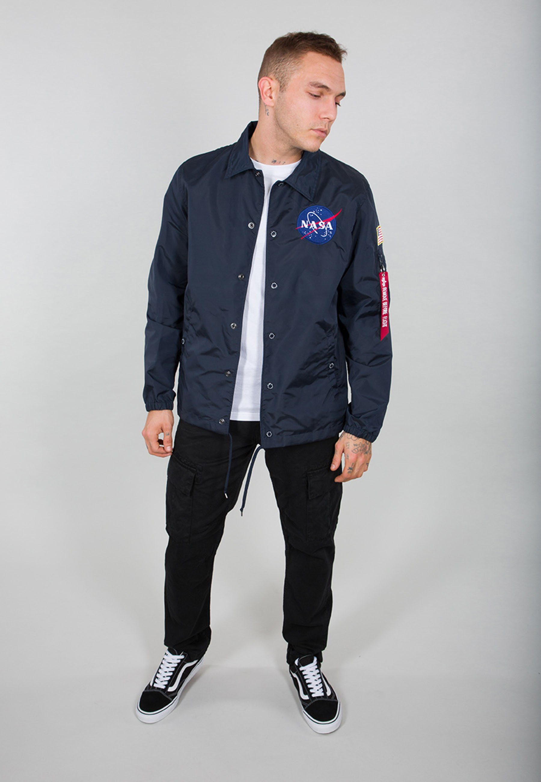 Alpha Industries Bomberjack Alpha Industries Men - Outdoor Jackets NASA Coach Jacket
