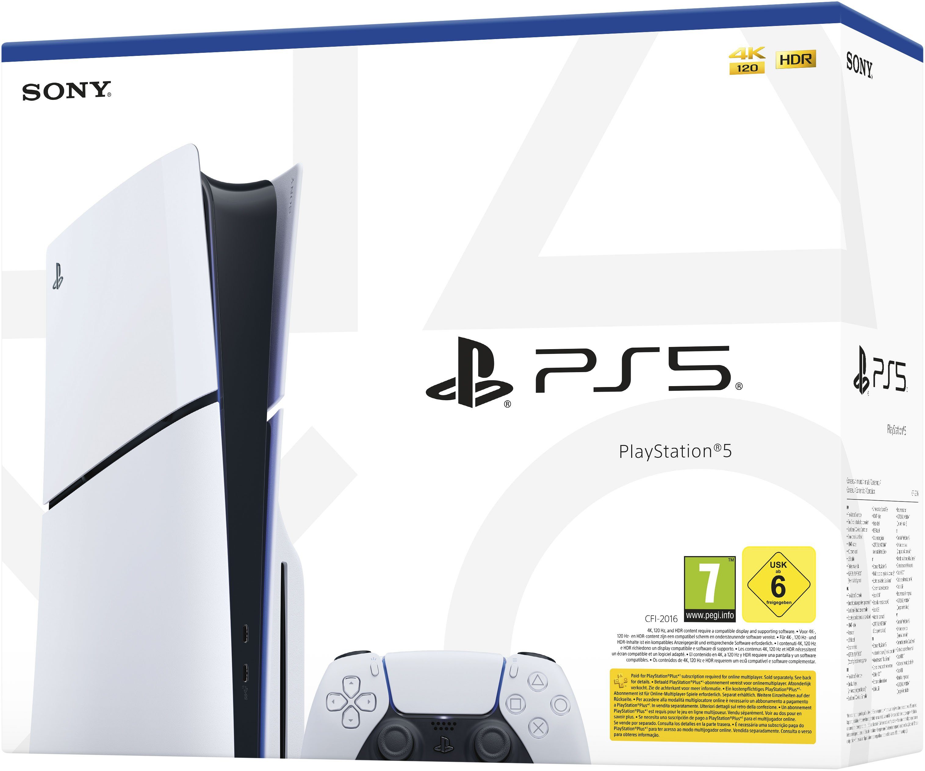 PlayStation 5 Gameconsole Disk Edition (Slim)