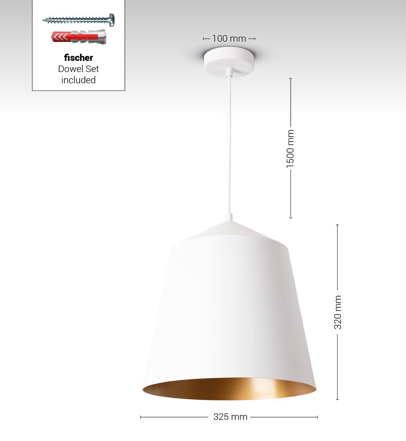Paco Home Plafondlamp Jackson Woonkamer eetkamer poedercoating industrieel ontwerp E27