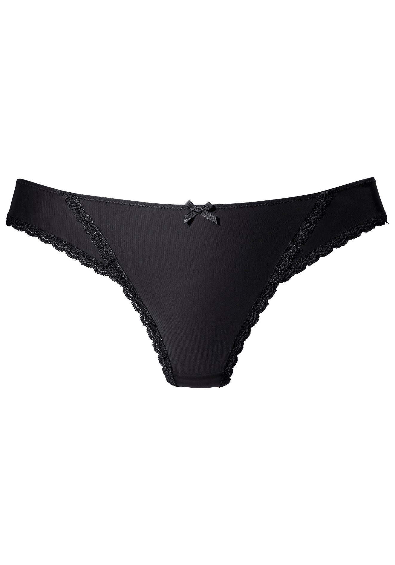 s.Oliver RED LABEL Beachwear String Camille met fijne kanten rand