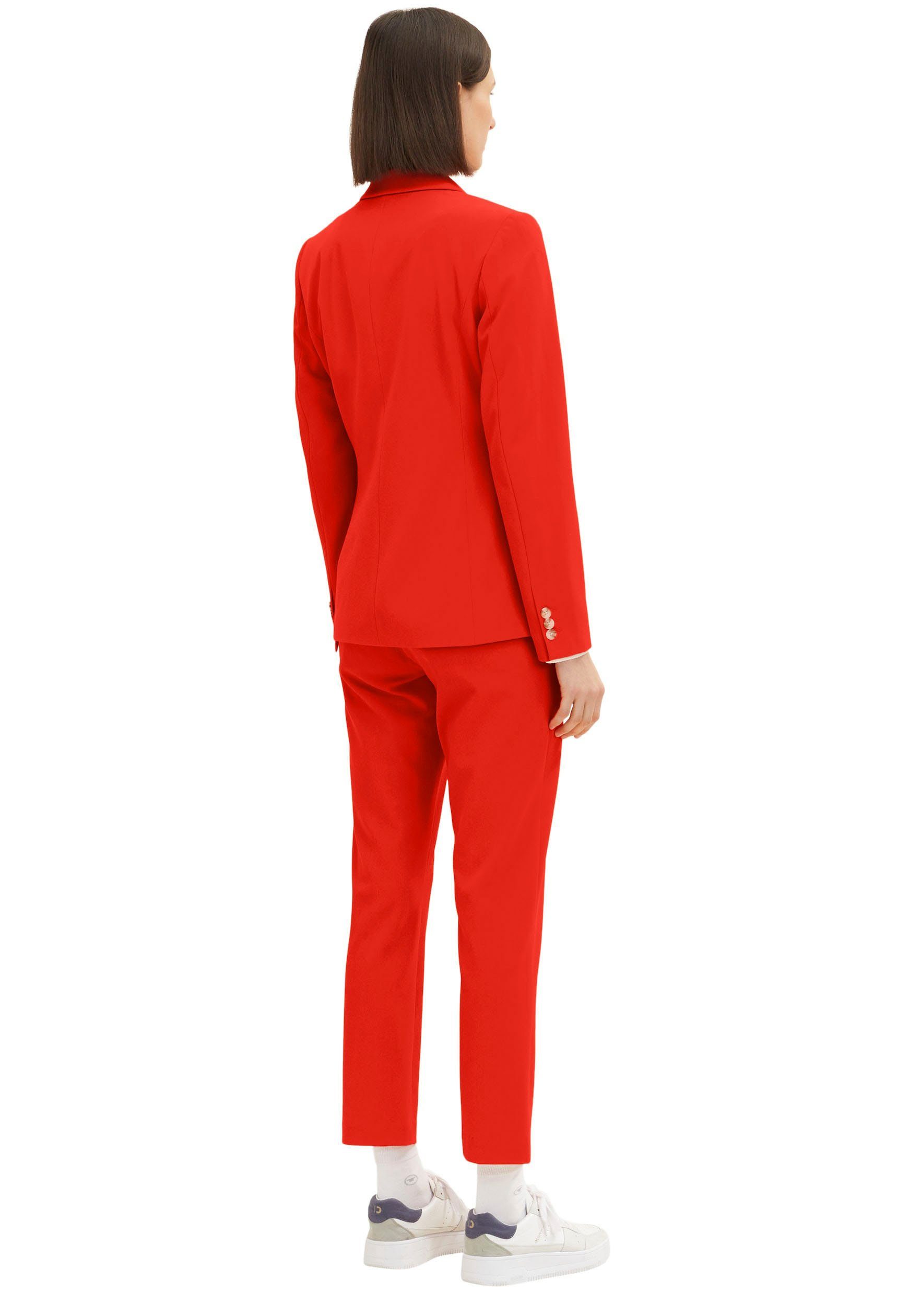 Tom Tailor Lange blazer in licht getailleerde snit