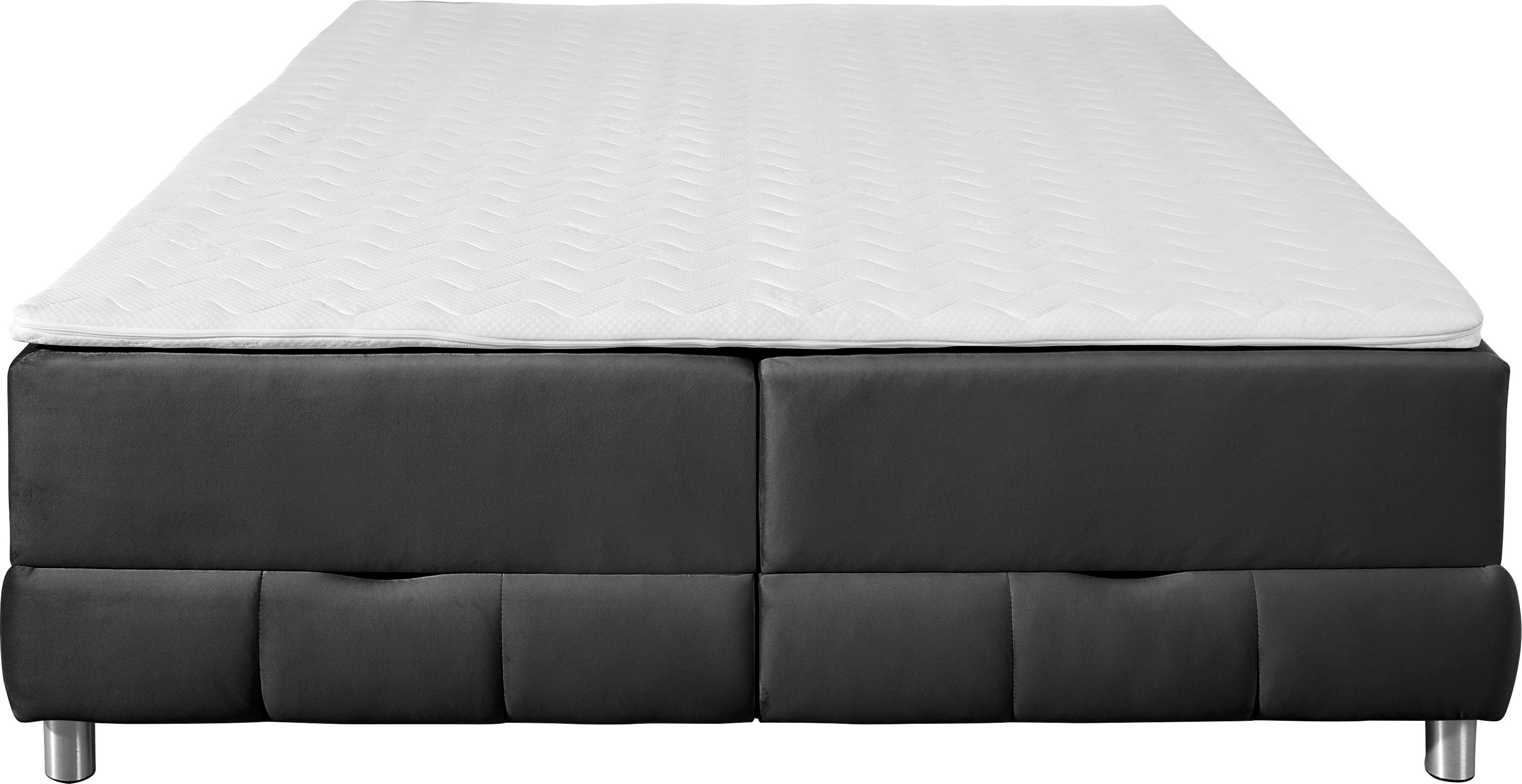 INOSIGN Boxspring Vaasa geschikt voor schuine plafonds, inclusief bedlade en matrastopper