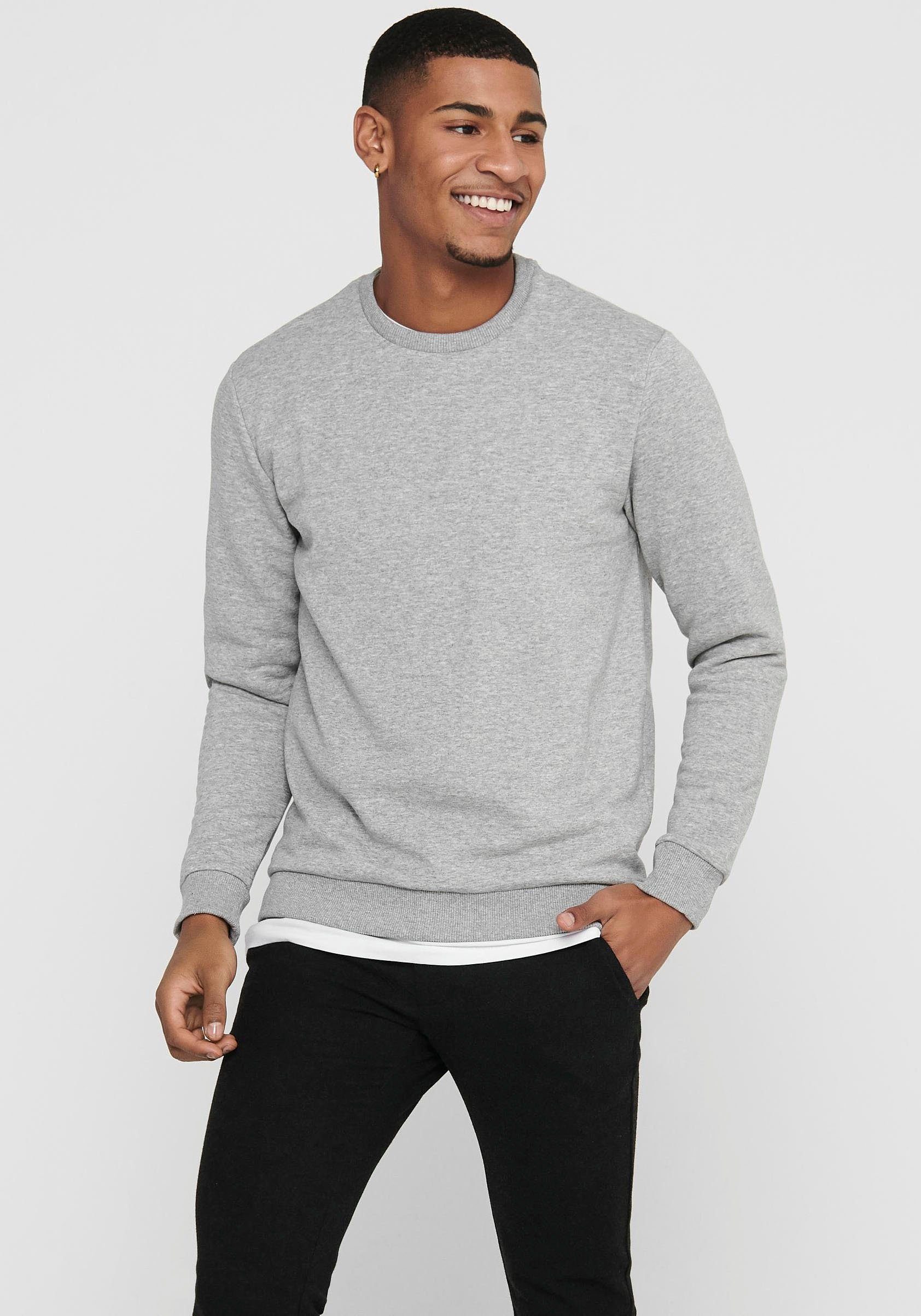 ONLY & SONS Sweatshirt CERES LIFE CREW NECK SWEATSHIRT