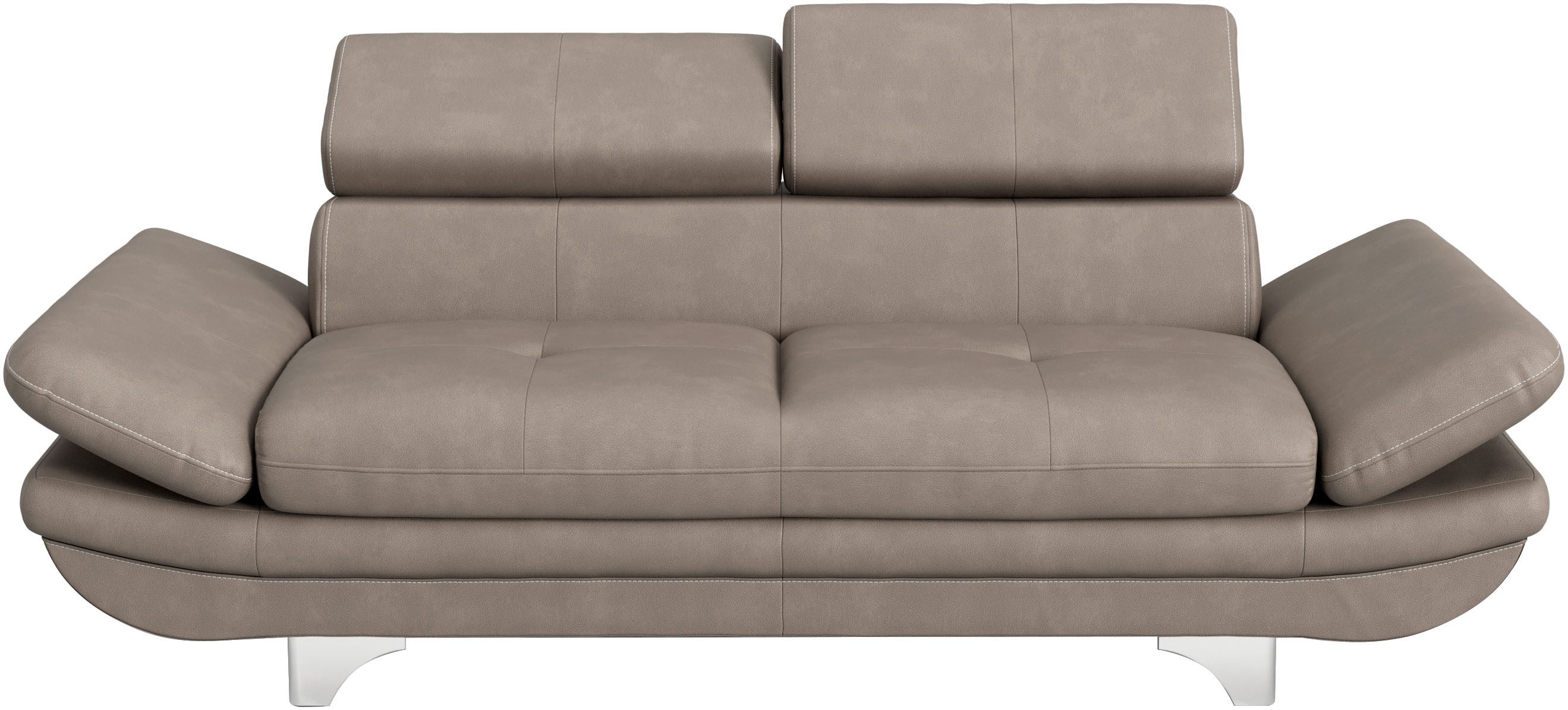 COTTA 2-zitsbank Enterprise Big-sofa, met verstelbare armleuning en rugleuning