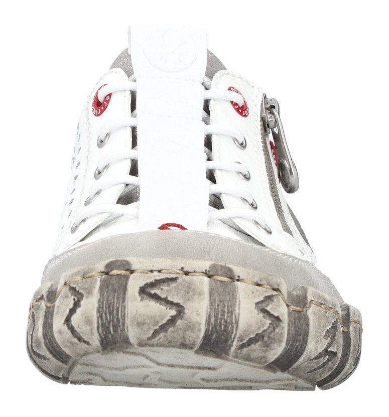 Rieker Slip-on sneakers met zool in used-look, vrijetijdsschoen, lage schoen, instapschoen