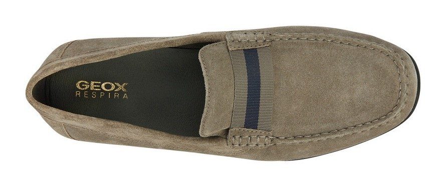 Geox Mocassins U ASCANIO A Loafer, pennyloafer, slipper met GEOX speciale membraan