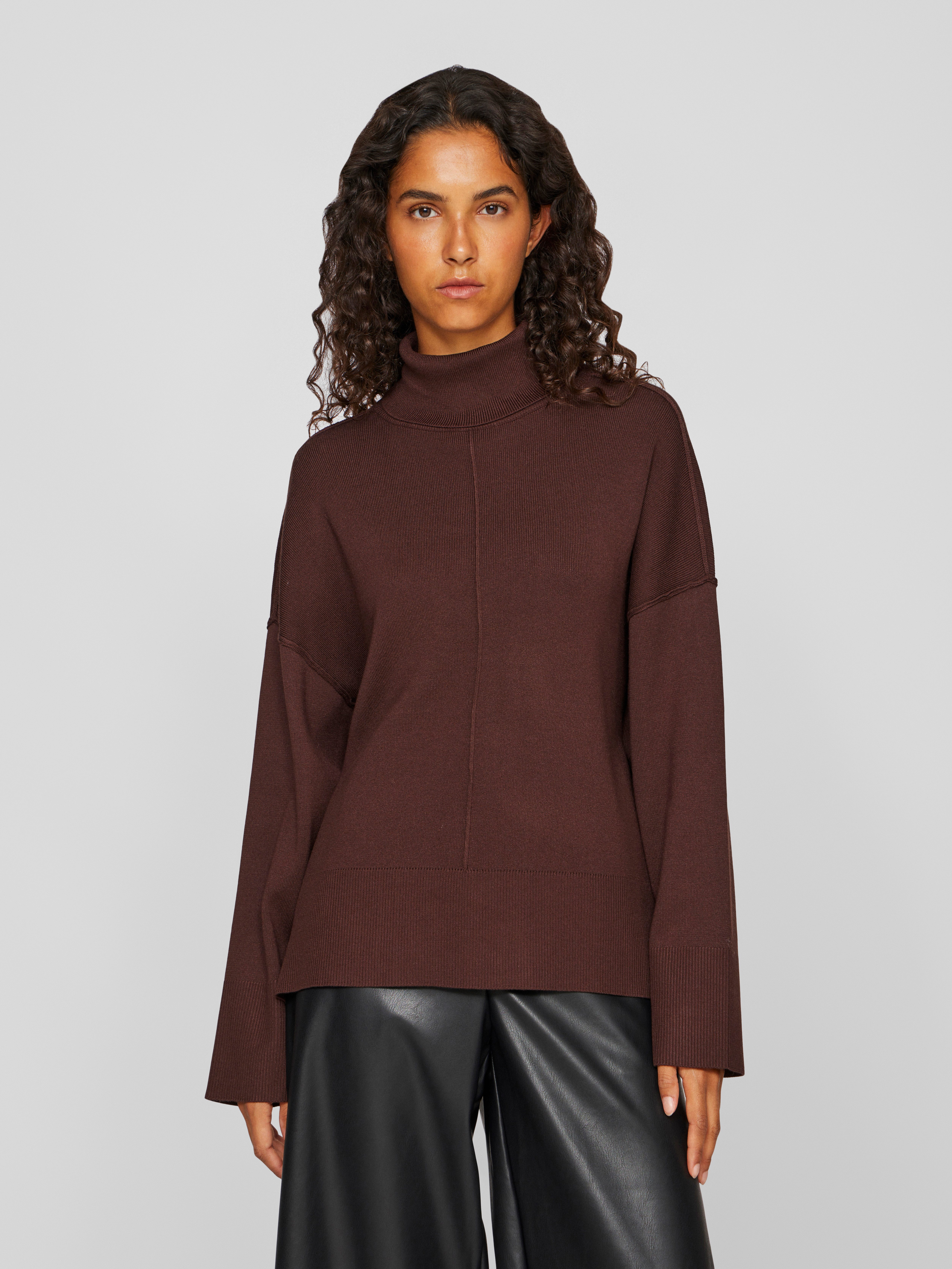 Vila Coltrui VIOSTRIA ROLLNECK L S KNIT TOP-NOOS