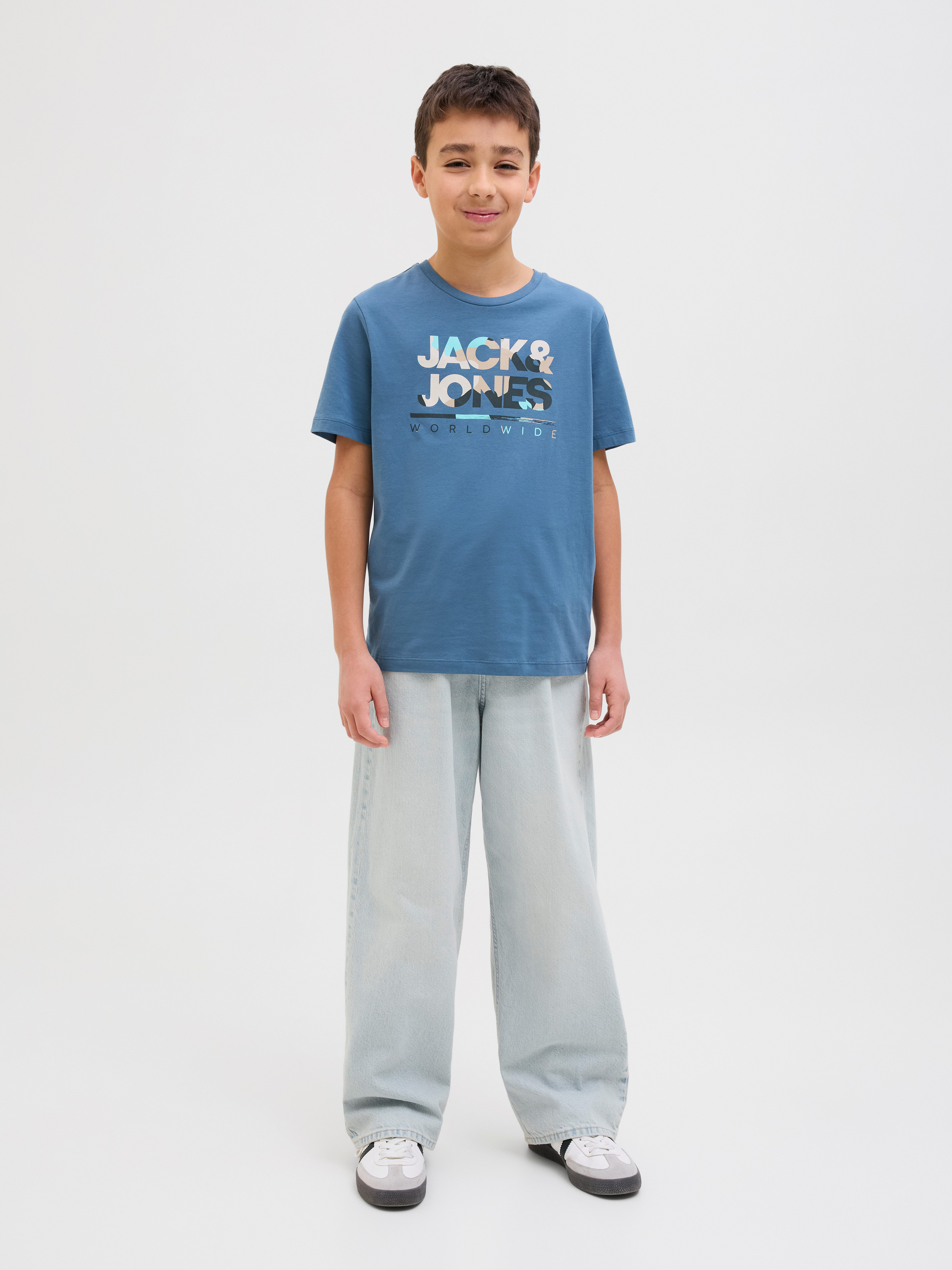 Jack & Jones Junior Relax fit jeans JJIRON JJORIGINAL SQ 205 NOOS JNR
