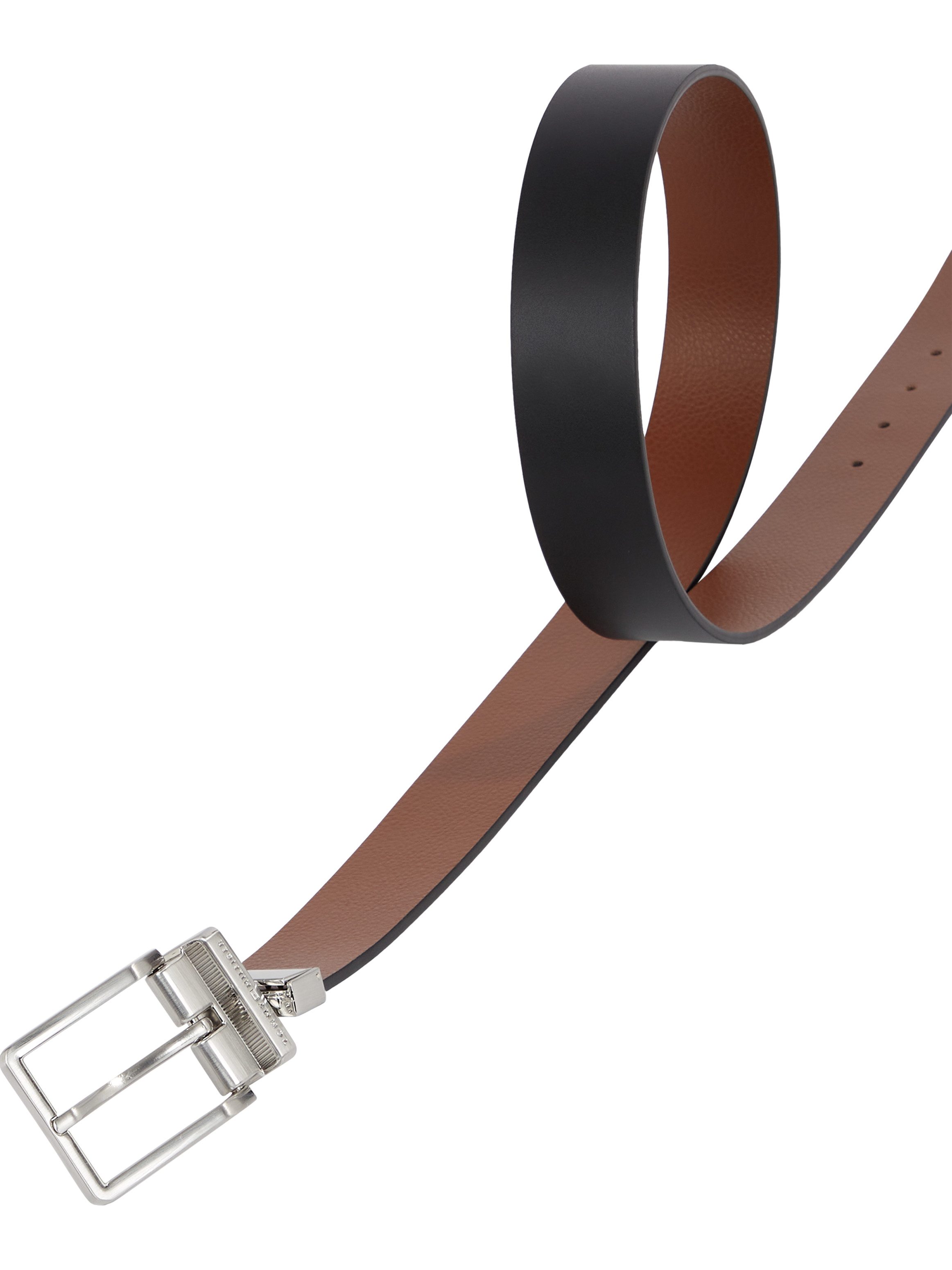 Tommy Hilfiger Leren riem Oliver Rev. 3.5 cm