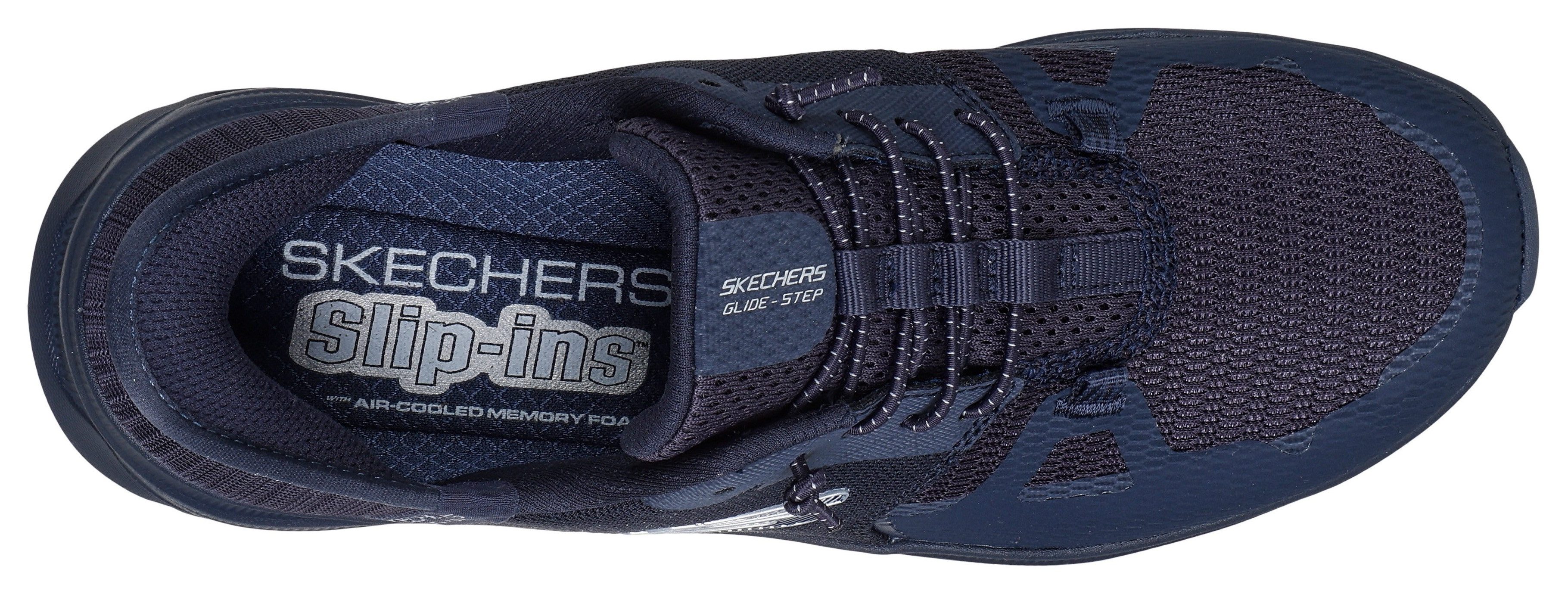 Skechers Slip-on sneakers GLIDE-STEP PRO Slippers, vrijetijdsschoen met comfortabele hielkussenfunctie