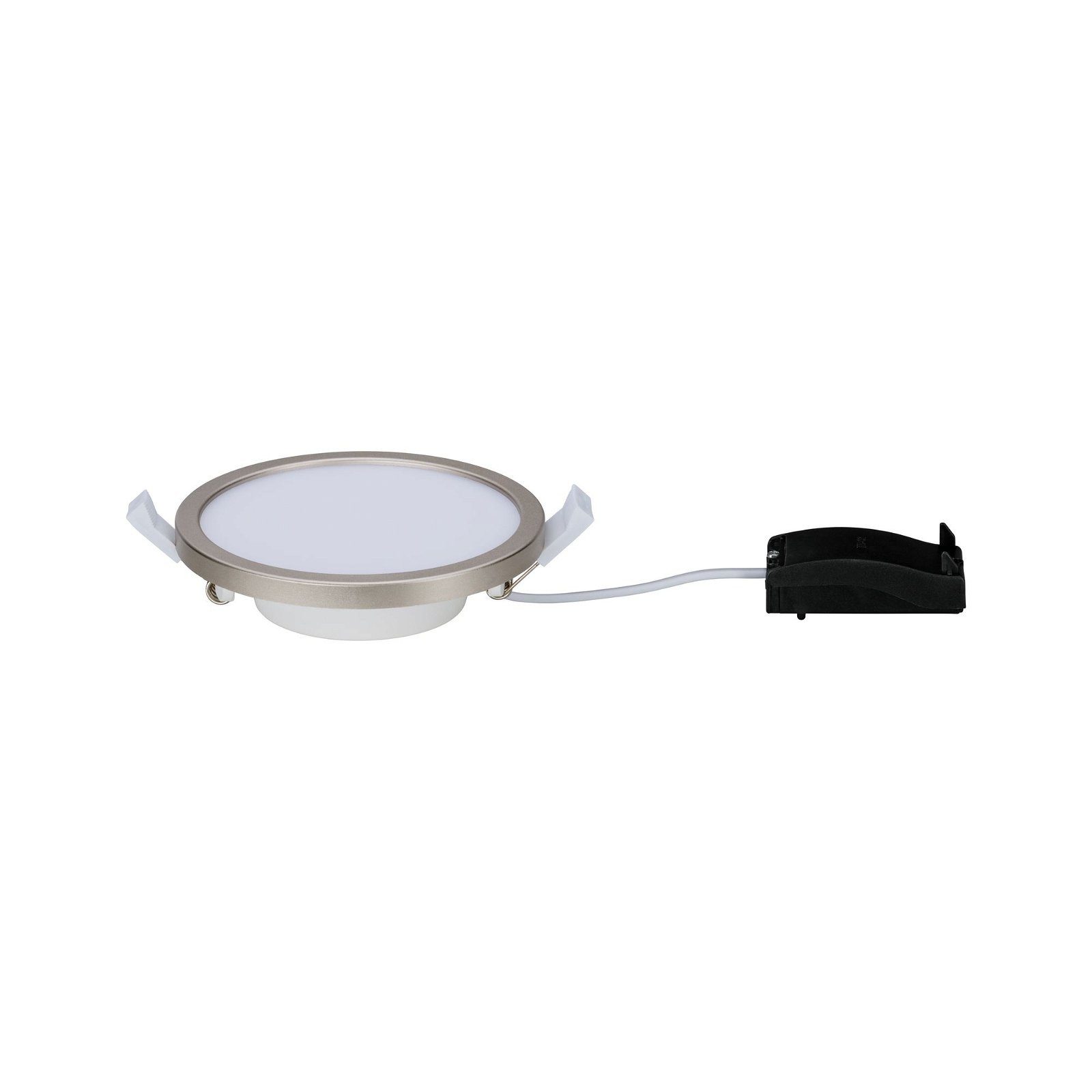 Paulmann Ledinbouwlamp Areo IP44 rond 120mm 6,5W 418lm 3000K Mat wit dimbaar (1 stuk)