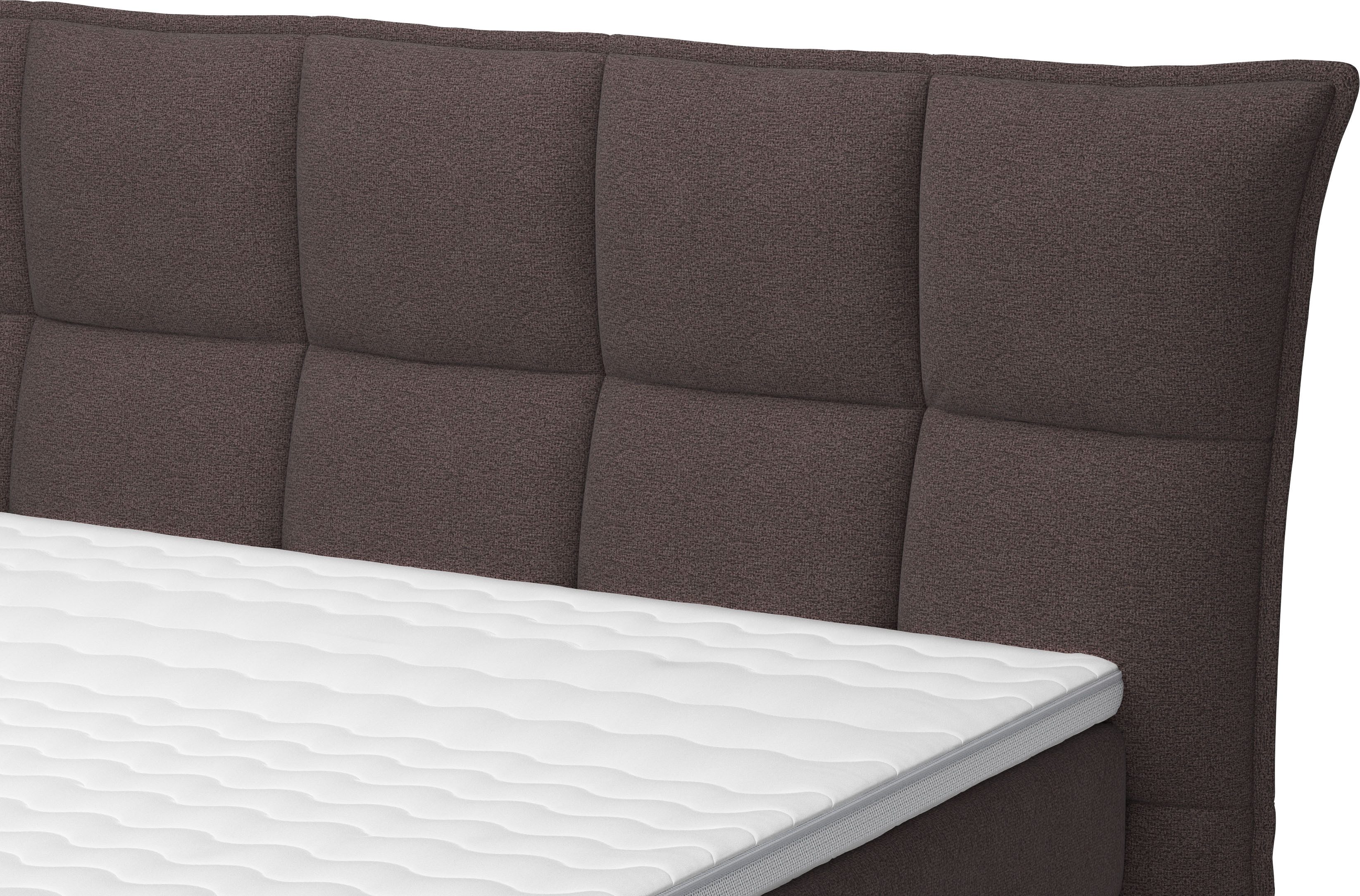 COTTA Boxspring Sarah inclusief topper, 2 matraskernen, hardheden h2, h3 of h4