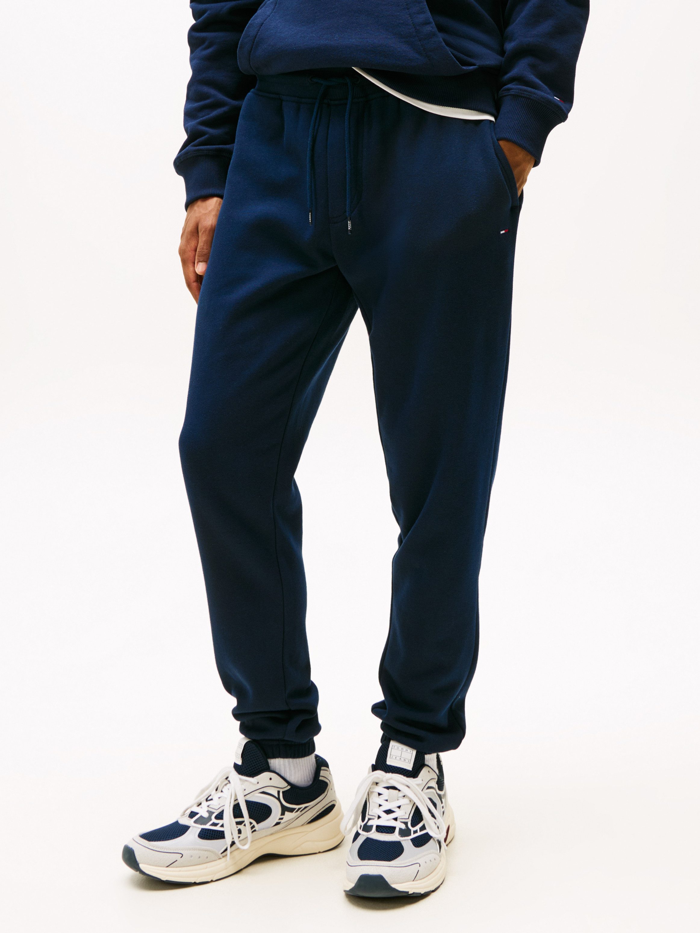 TOMMY JEANS Sweatbroek TJM SLIM S FLAG SWEATPANT