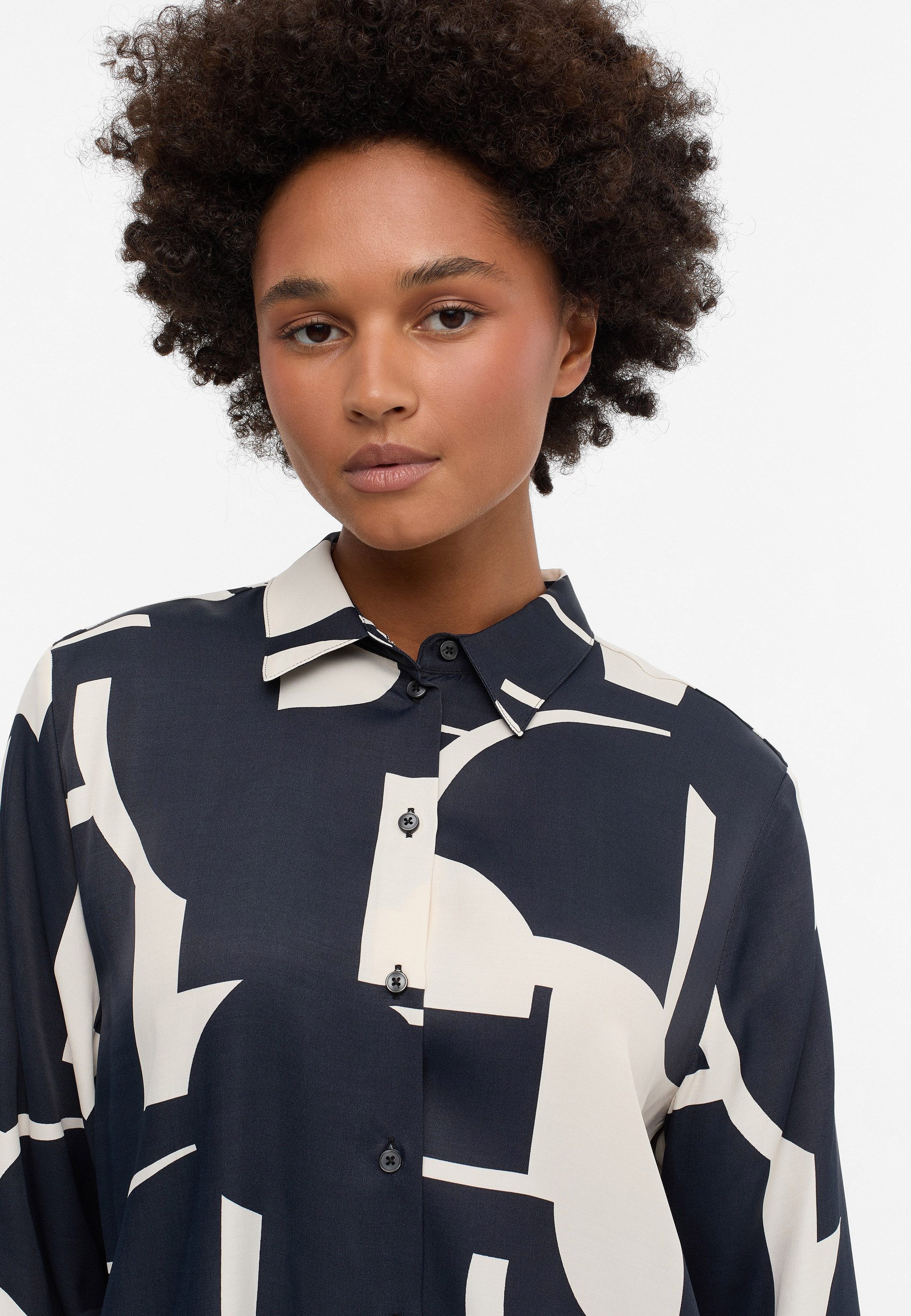 Eterna Overhemdblouse Loose fit