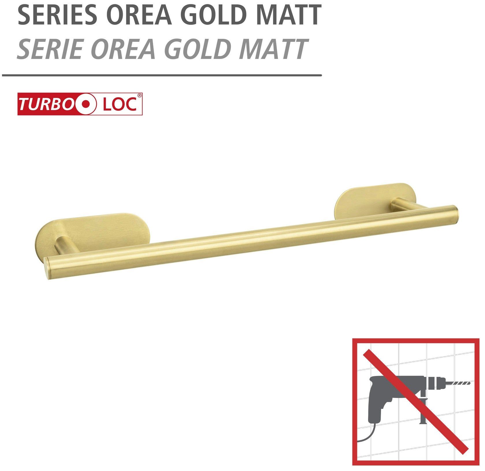WENKO Handdoekstang Turbo-Loc® Orea 40 cm, bevestigen zonder boren