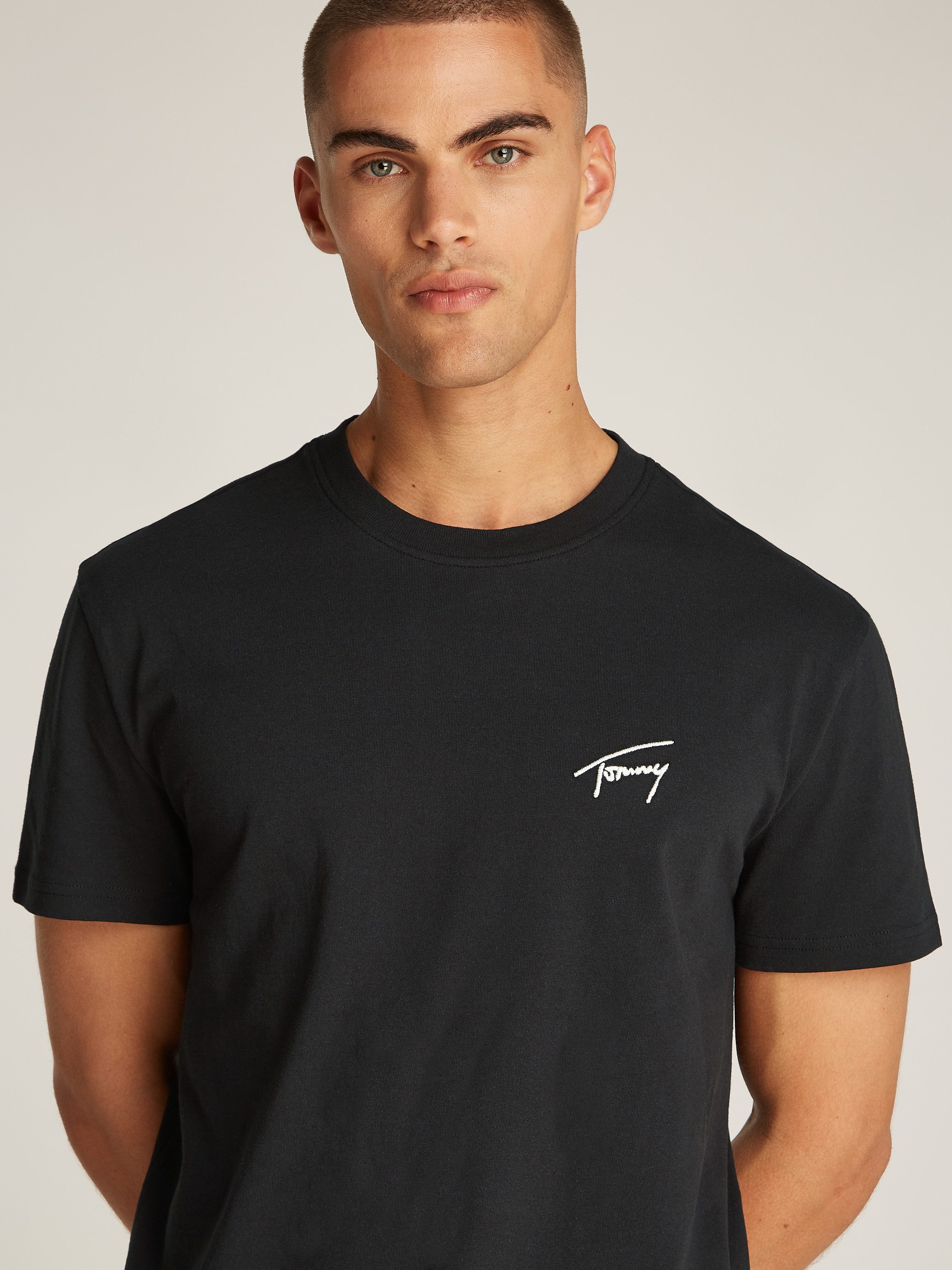 TOMMY JEANS T-shirt TJM REG SIGNATURE TEE EXT