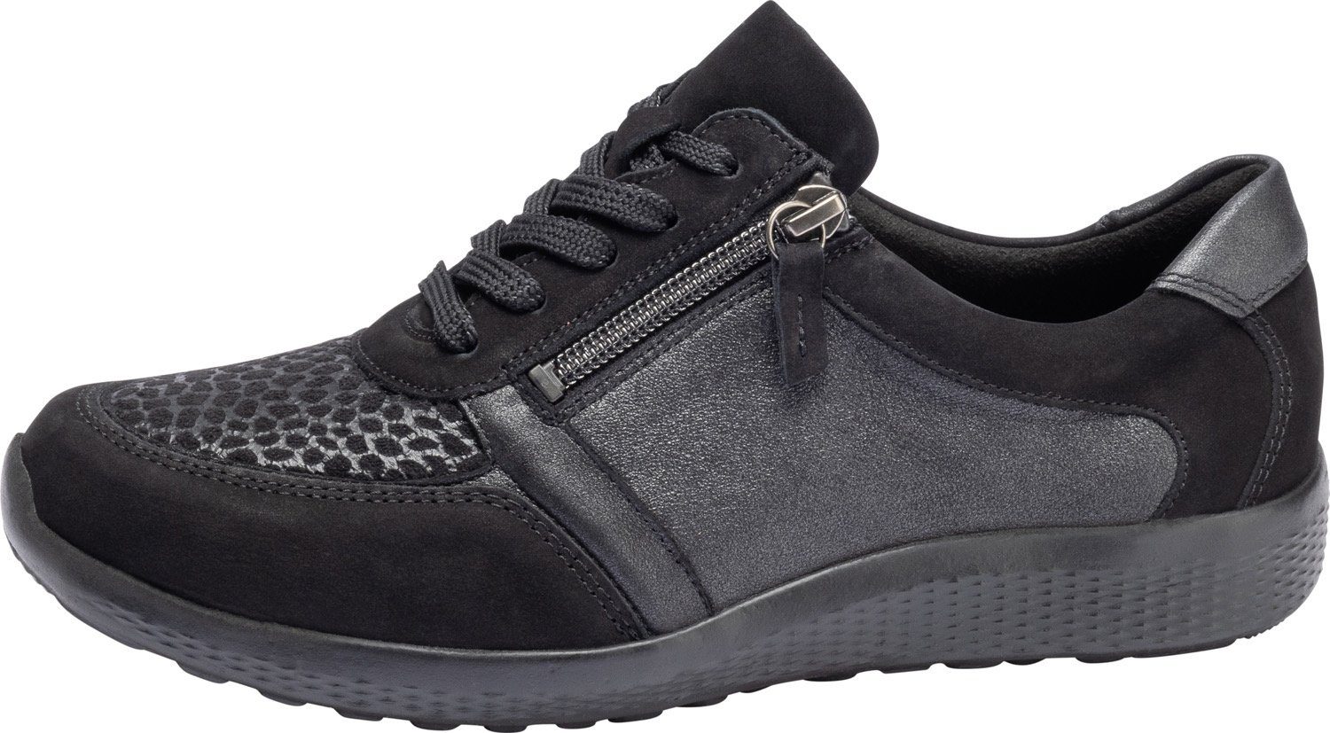 Waldläufer Veterschoenen M-Ira-Soft in m-breedte = extra breed, vrijetijdsschoen, lage schoen, veterschoen