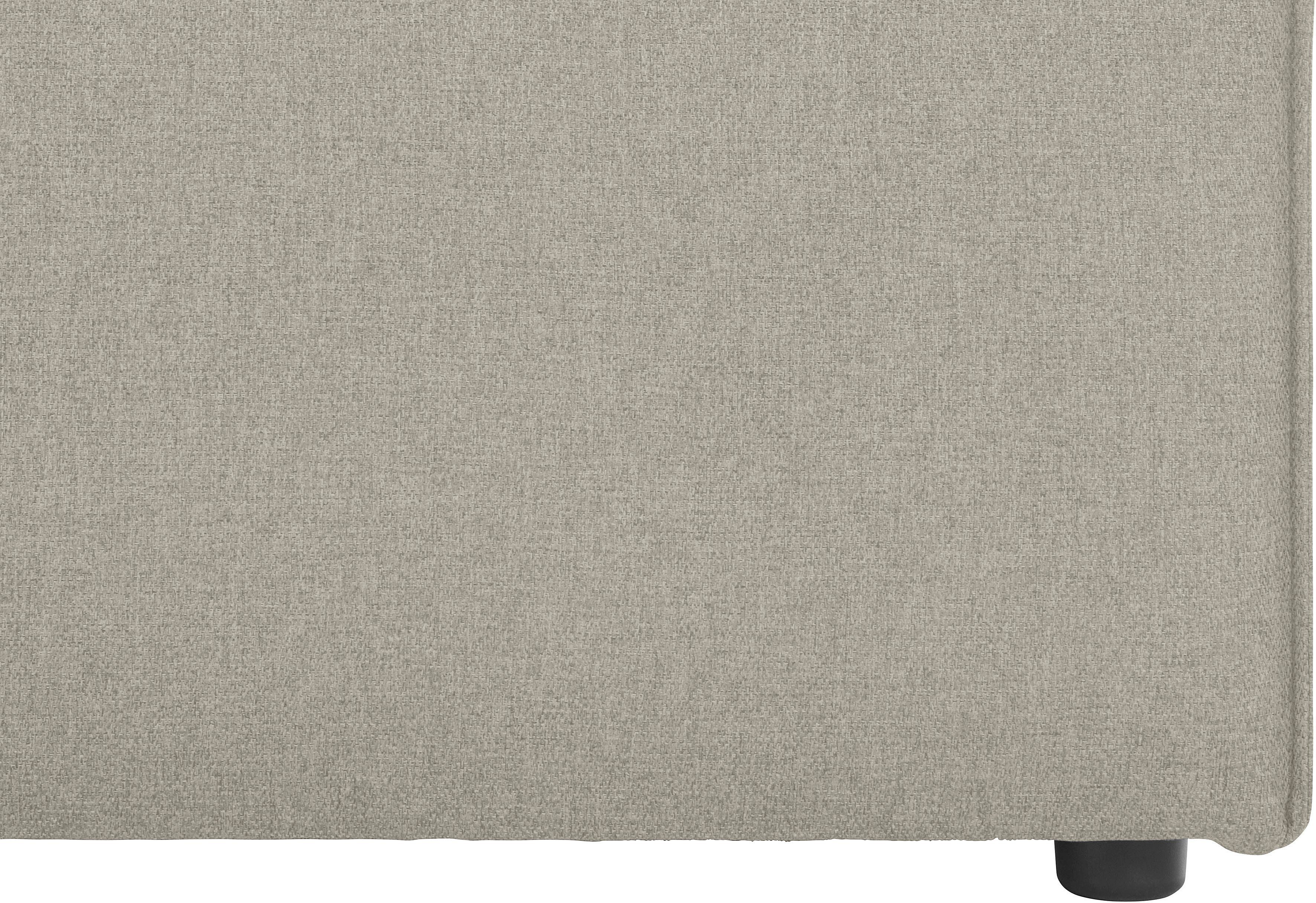 andas Ottomane Nöre korte lounge-module - zelf samenstellen, breedte 138 cm, diepte 128 cm