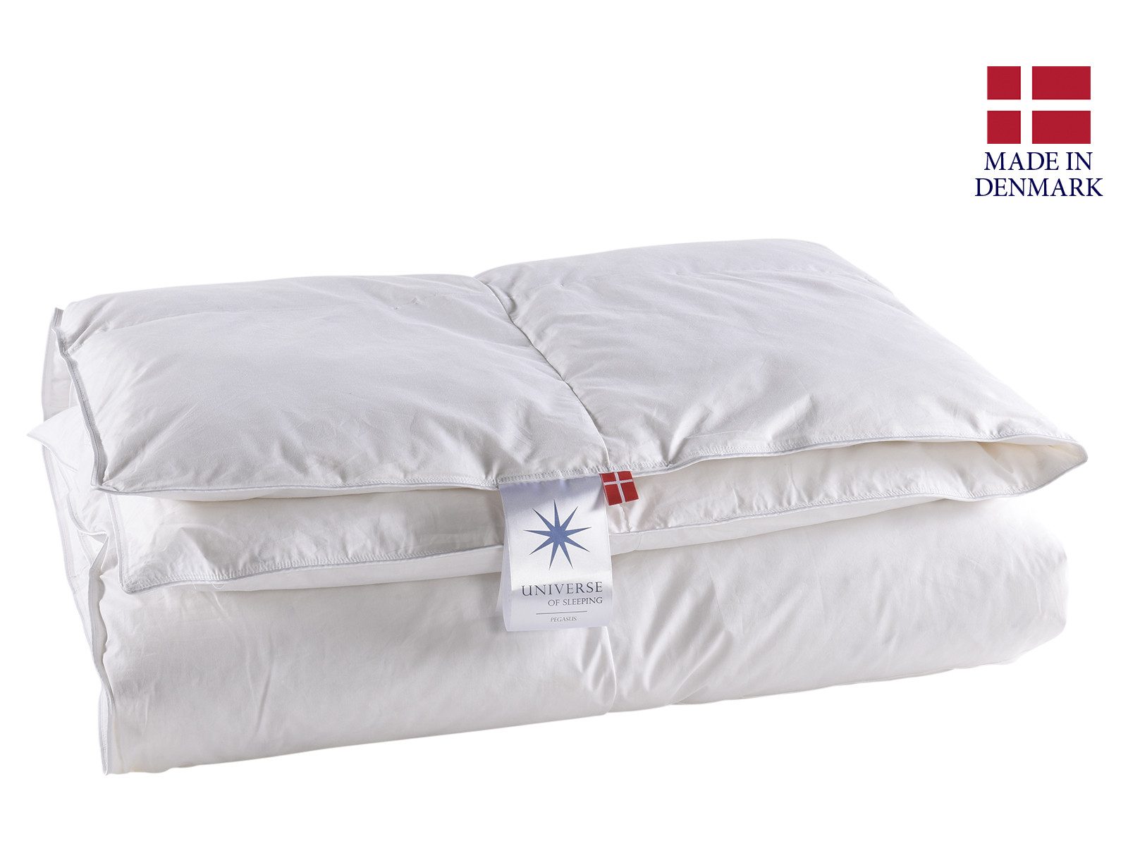UNIVERSE OF SLEEPING Synthetisch dekbed Pegasus, onderhoudsvriendelijk, allergievriendelijk, 3 warmtestanden, Made in Denmark Normaal