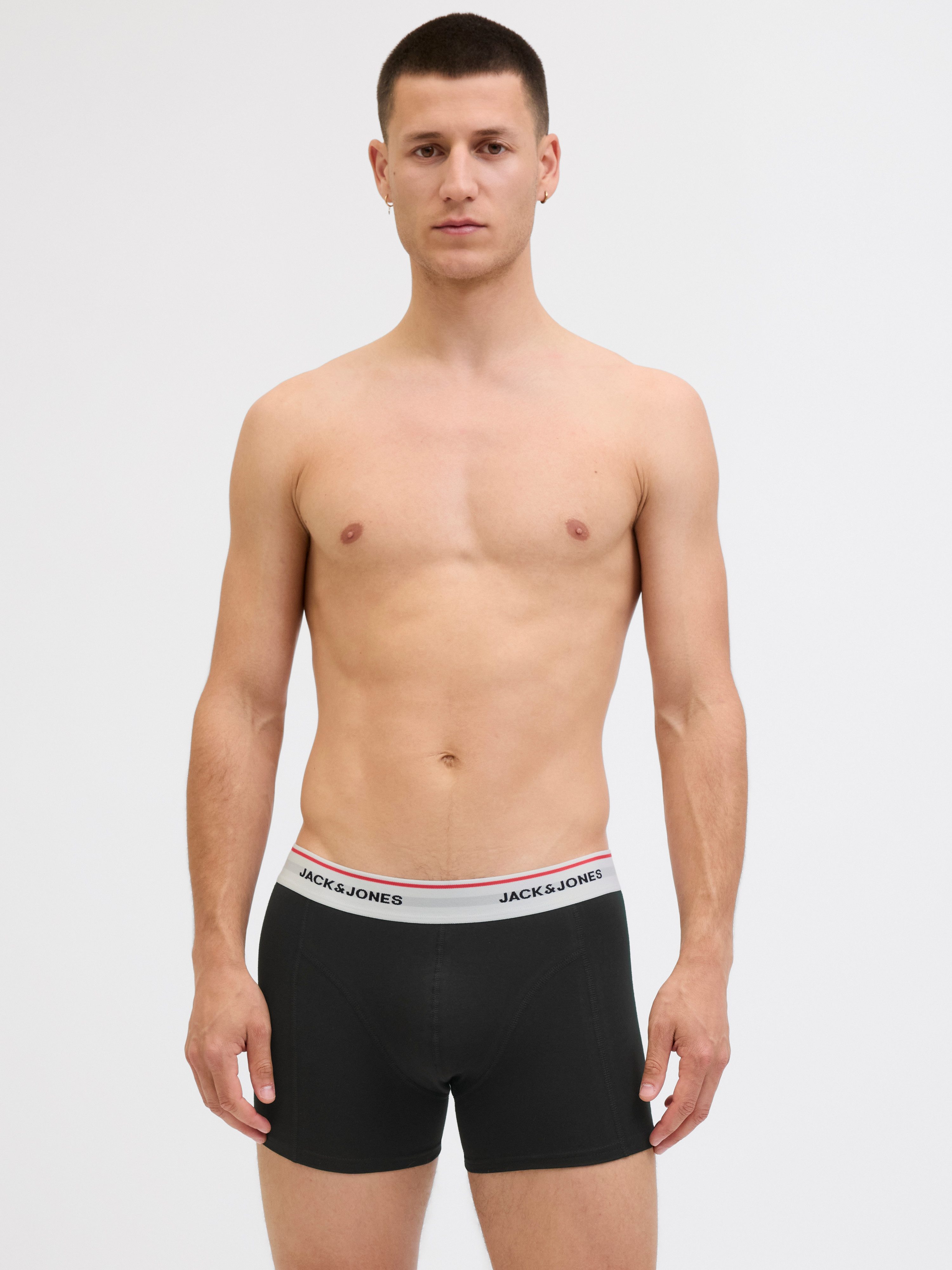 Jack & Jones Trunk JACKAYDEN SOLID TRUNKS 3 PACK SN (set, 3 stuks)