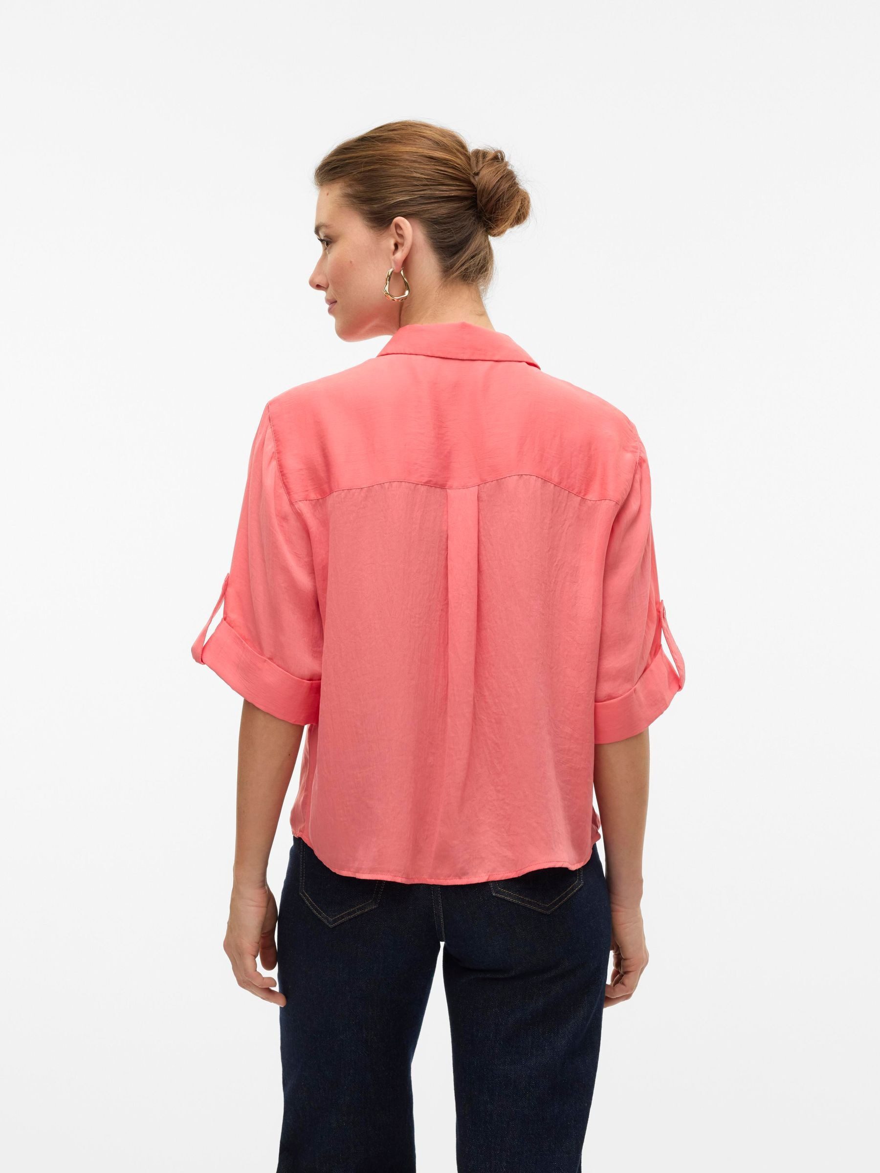 Vero Moda Blouse met korte mouwen VMFABIANA 3/4 SHIRT VMA NOOS