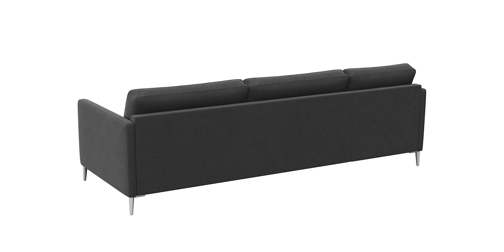 FLEXLUX Hoekbank Fiore, L-vorm, comfortabel en aangenaam door hoogwaardige zitopbouw