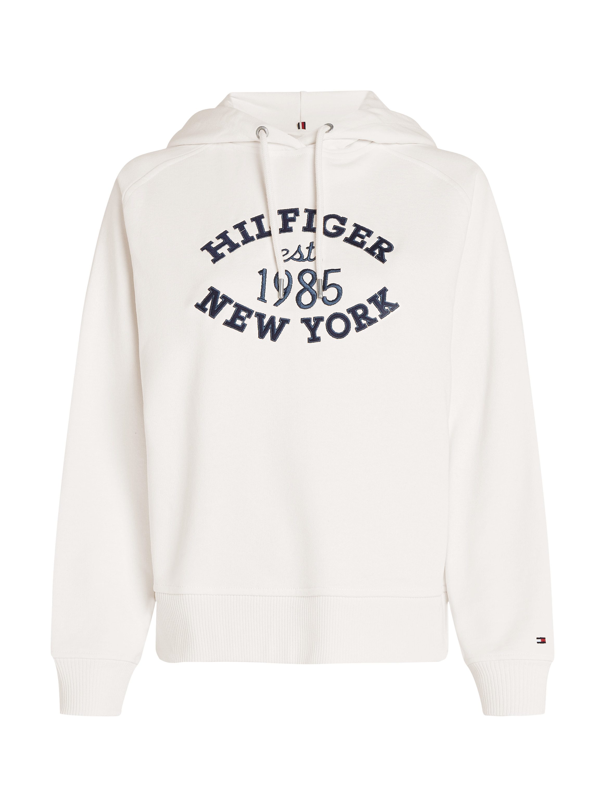 Tommy Hilfiger Curve Hoodie CRV REG HILFIGER VARSITY HOODIE