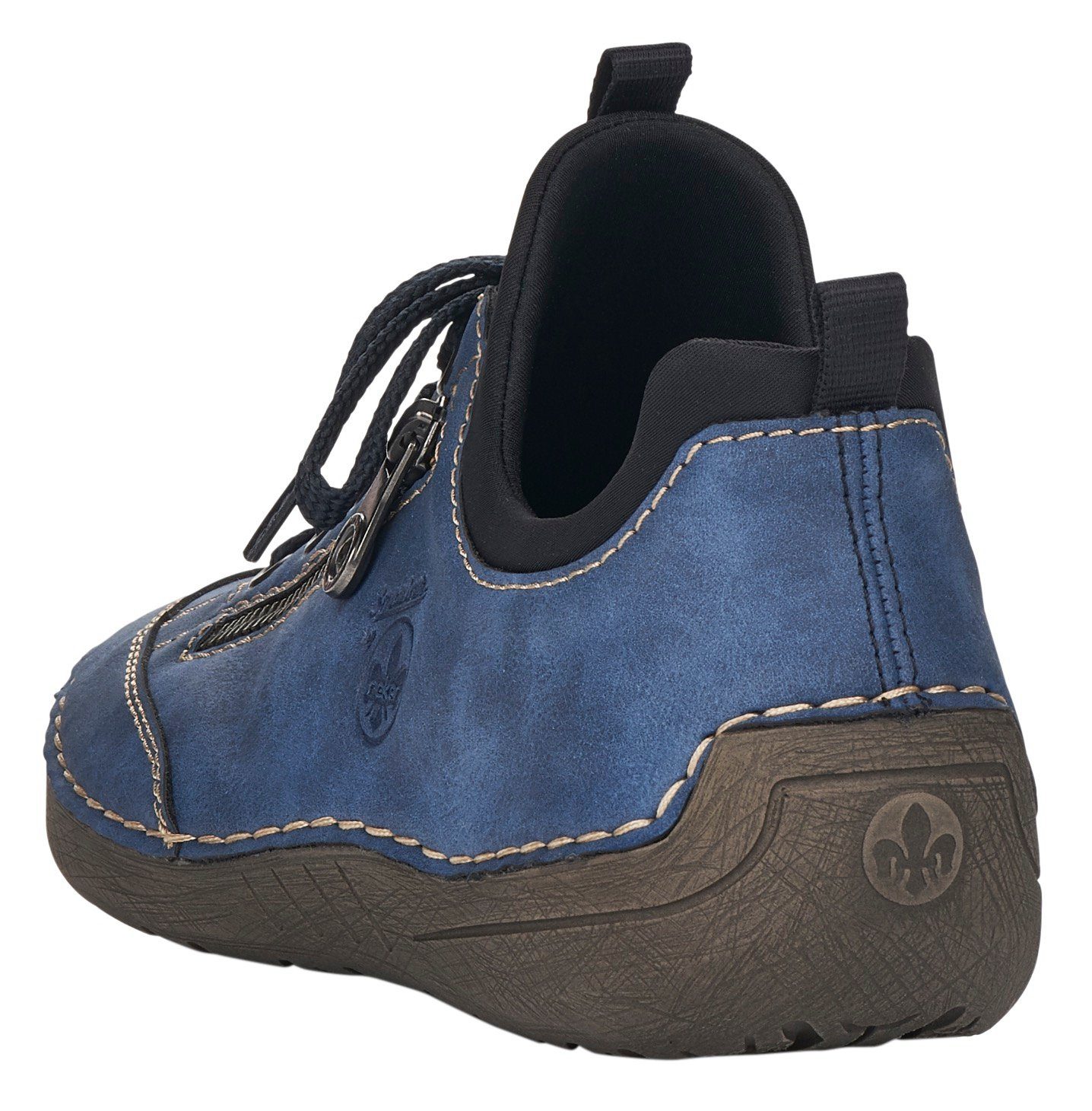 Rieker Slip-on sneakers , slipper, instapschoen, met elastische instap
