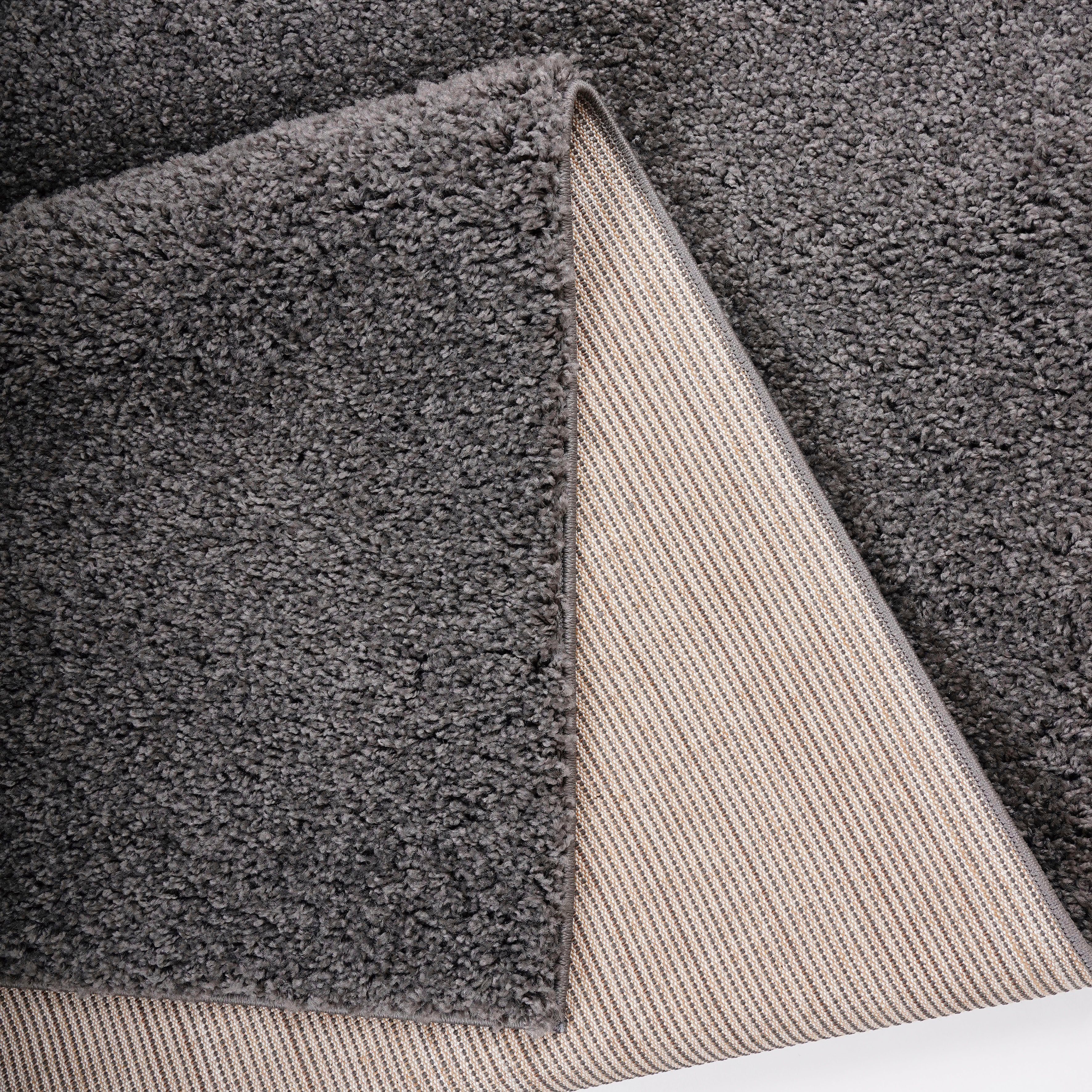 Bruno Banani Hoogpolig vloerkleed Shaggy Soft geweven, uni kleuren, bijzonder zacht en knuffelig, klantenfavoriet