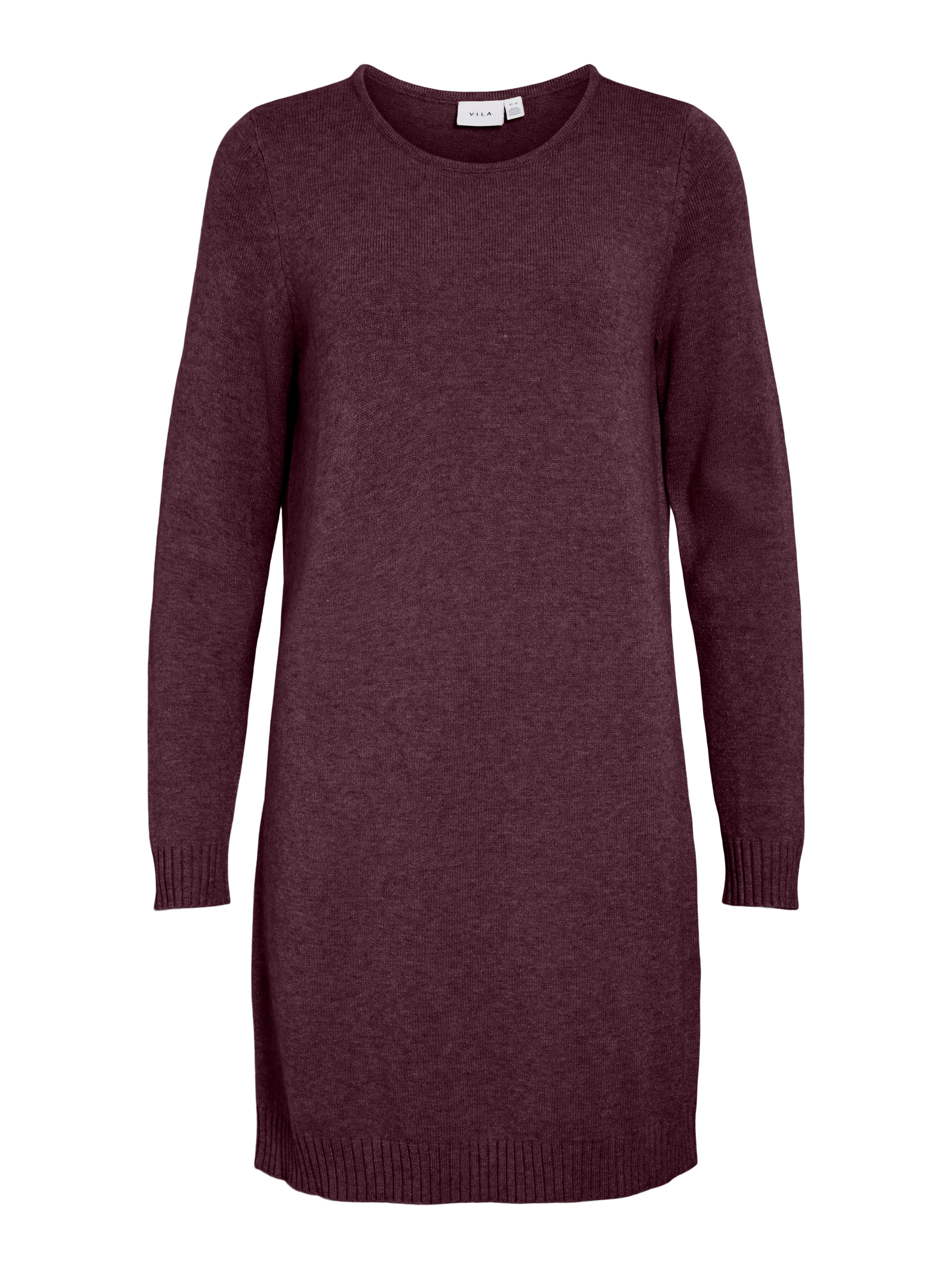 Vila Gebreide jurk VIRIL L/S KNIT DRESS - NOOS