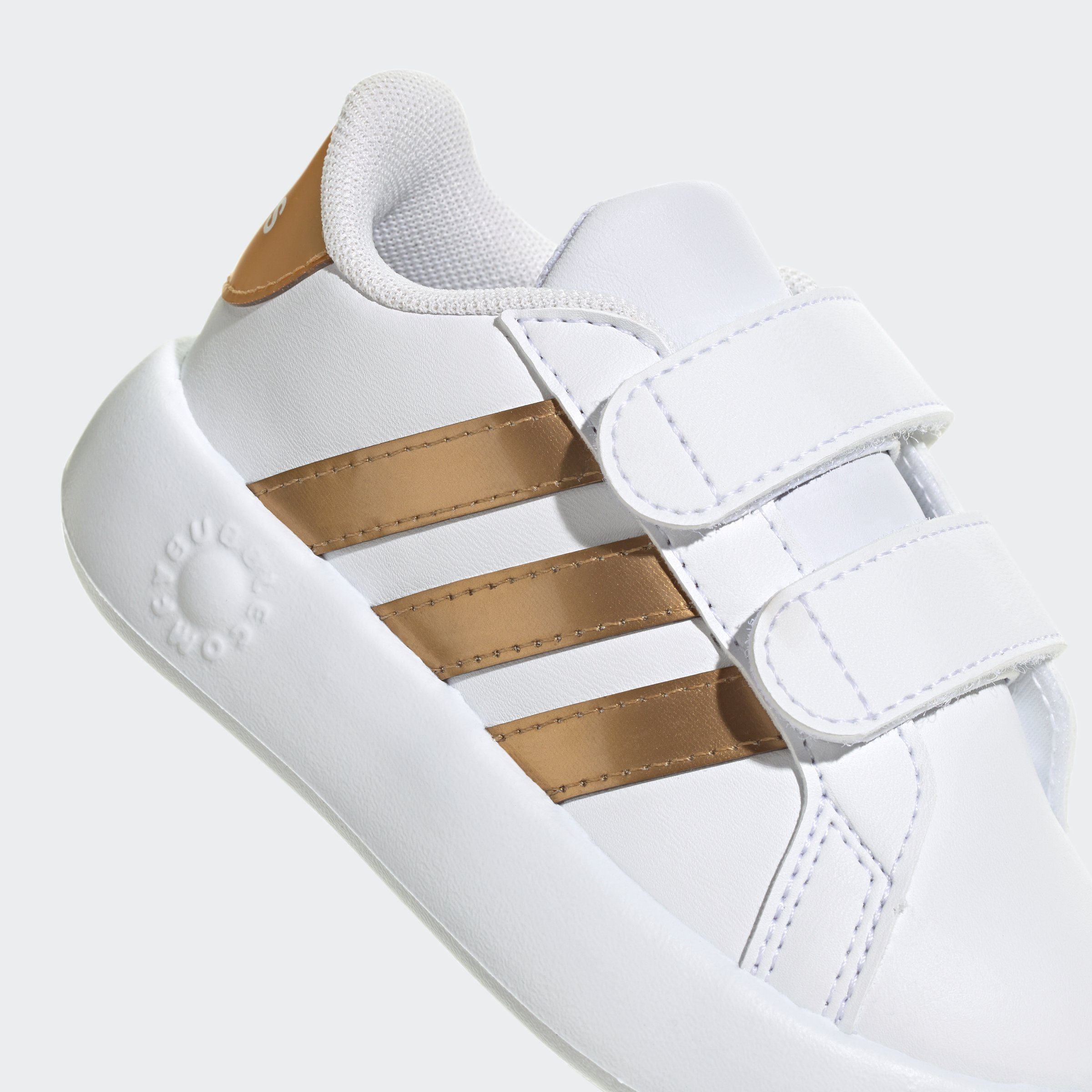 adidas Sportswear Klittenbandschoenen GRAND COURT 2.0 KIDS Design geïnspireerd op de adidas Superstar, voor kinderen