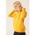 garcia sweater i10061 - 1048-golden sun met een capuchon geel