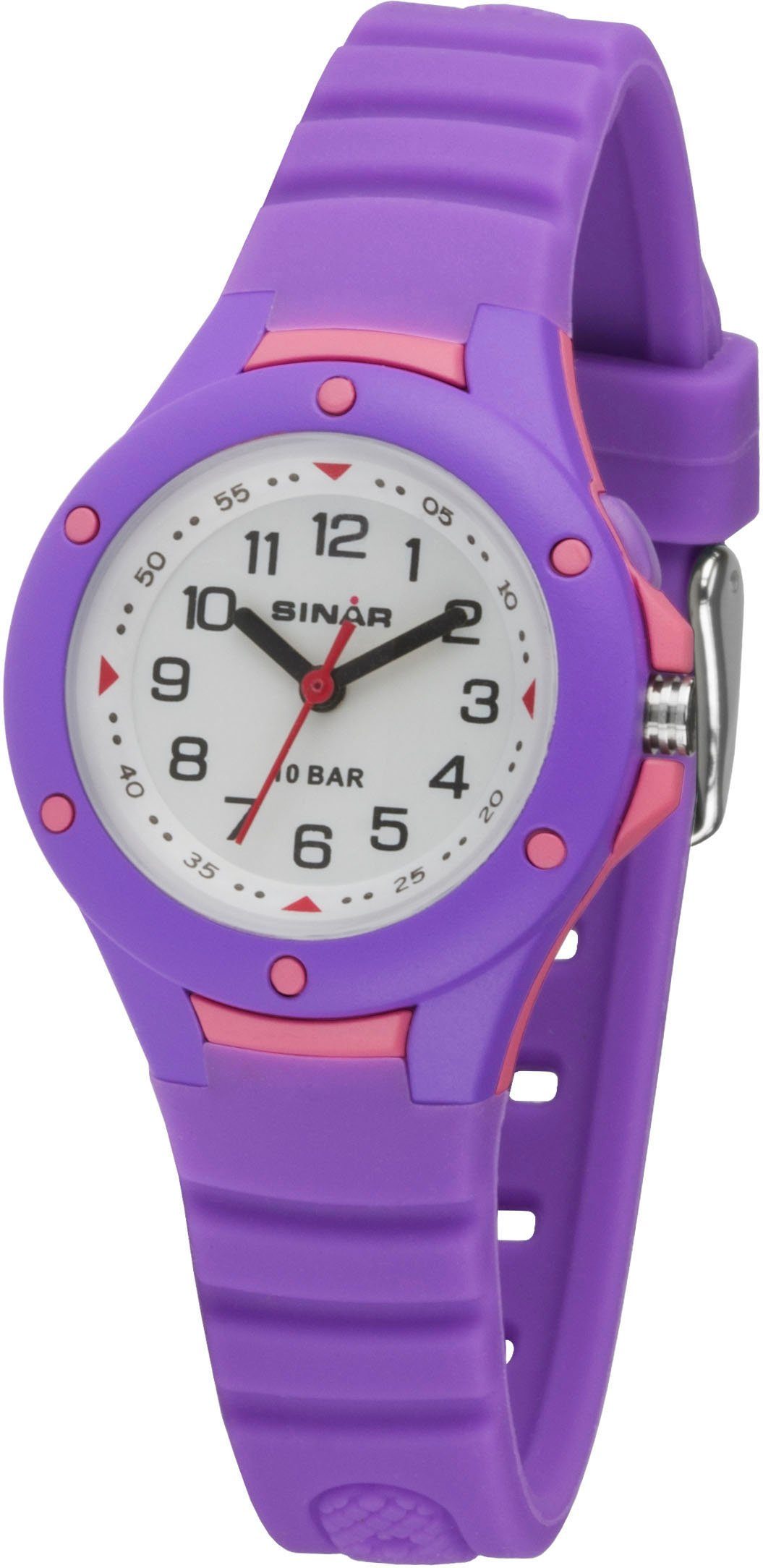 SINAR Kwartshorloge XB-17-7 Polshorloge, kinderhorloge, meisjeshorloge, ideaal ook als cadeau