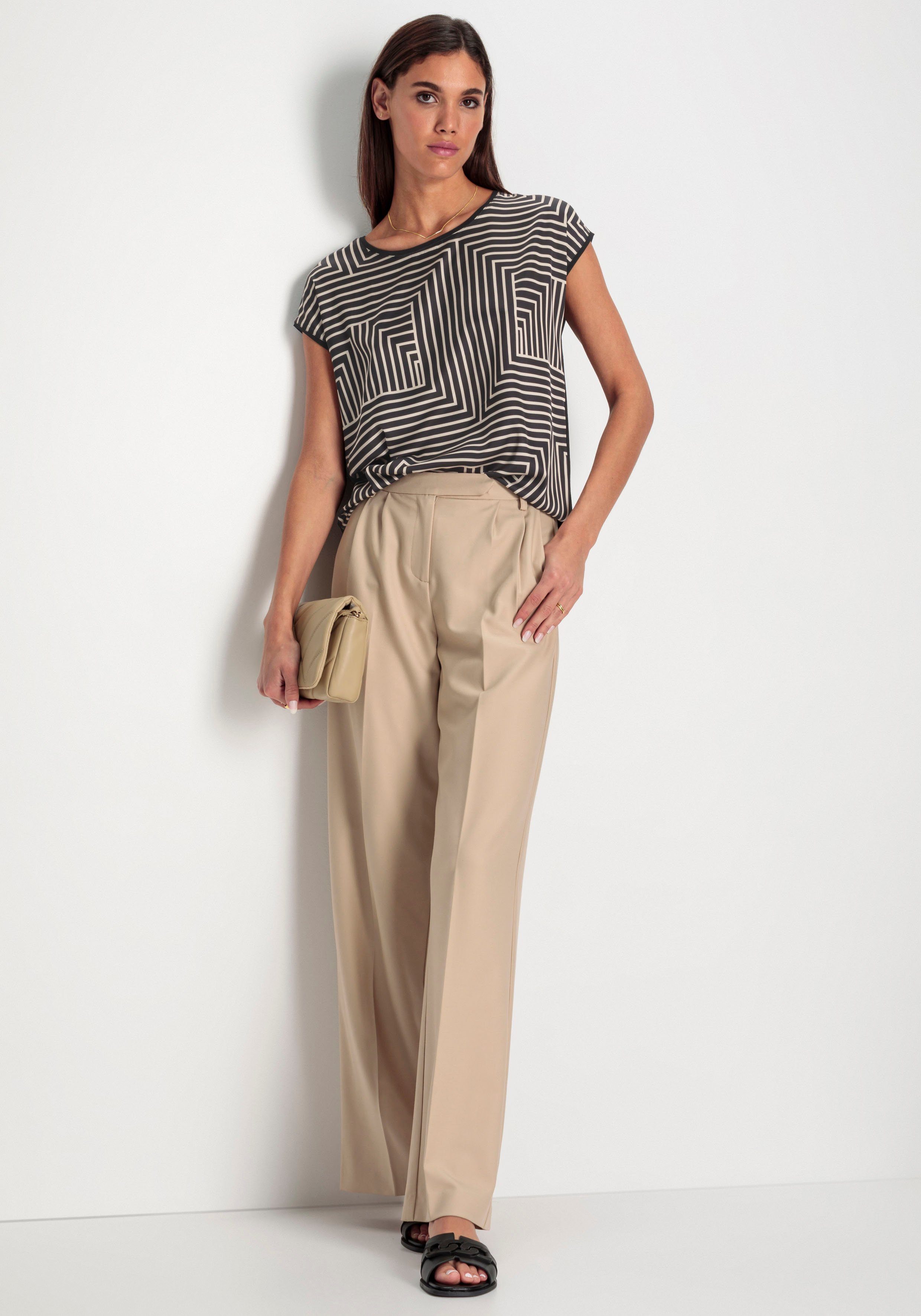 HECHTER PARIS Shirtblouse met mooie all-over print - nieuwe collectie