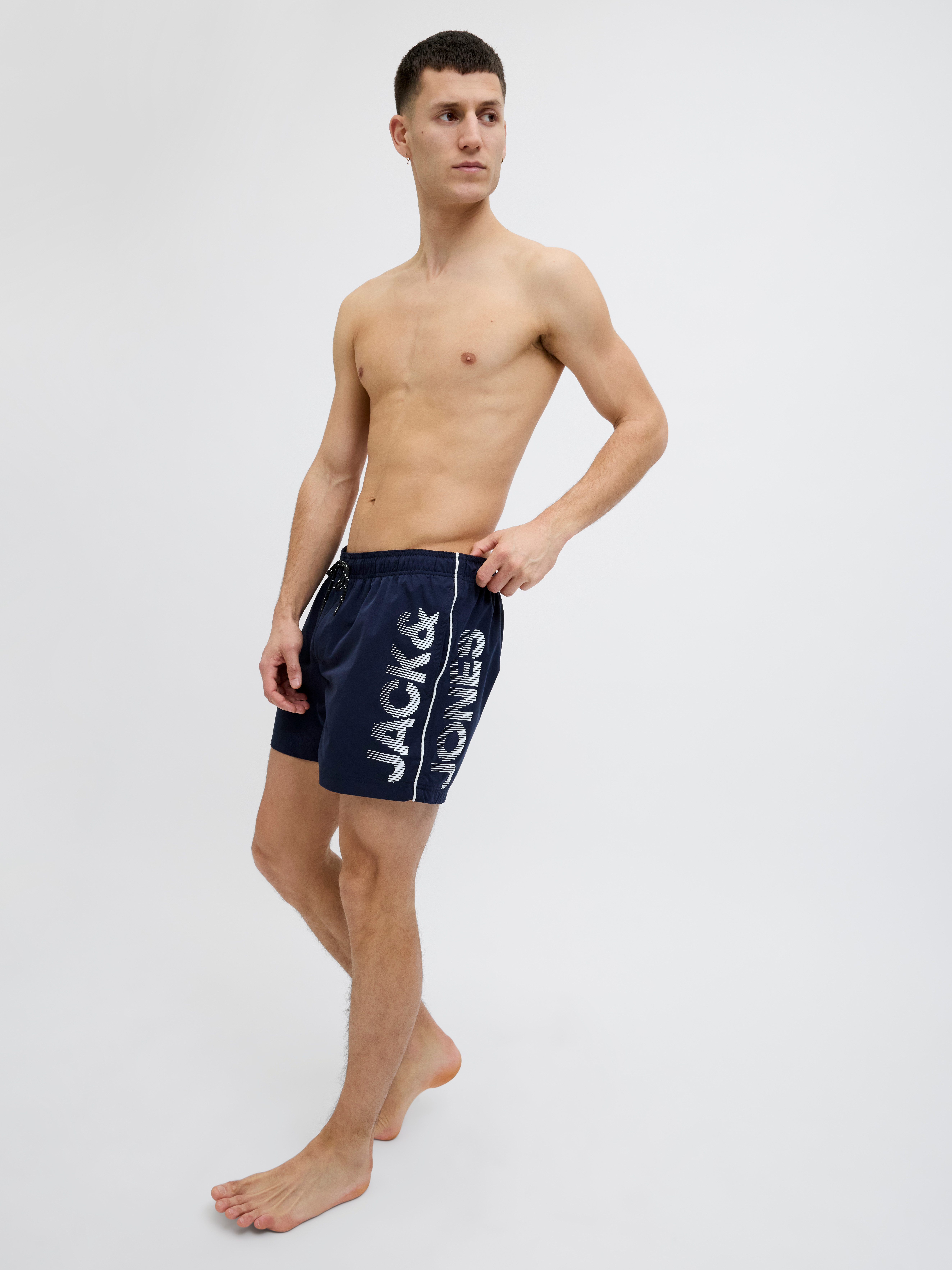 Jack & Jones Zwemshort JPSTMAUI JJSWIM SPLICE LOGO AKM SN