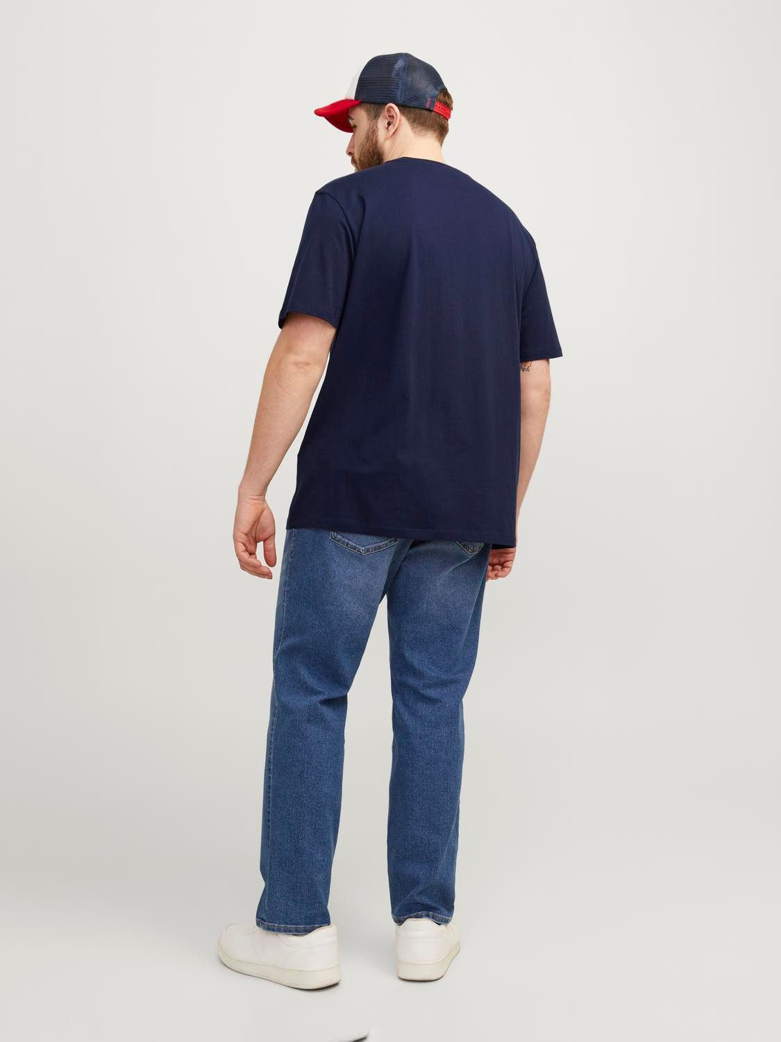 Jack & Jones PlusSize T-shirt JJEPAULOS TEE SS CREW NECK NOOS PLS